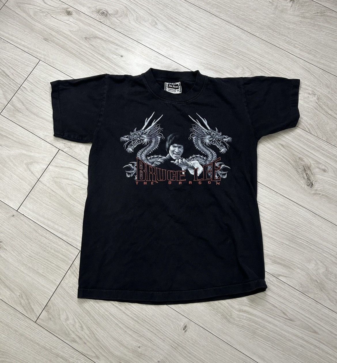 Vintage Vintage Bruce Lee The Dragon Promo Tees hype movie t-shirt Size US S / EU 44-46 / 1 - 1 Thumbnail