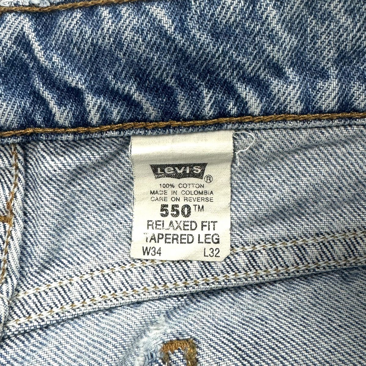 Levi's VINTAGE LEVI'S 550 DENIM Size US 34 / EU 50 - 12 Thumbnail