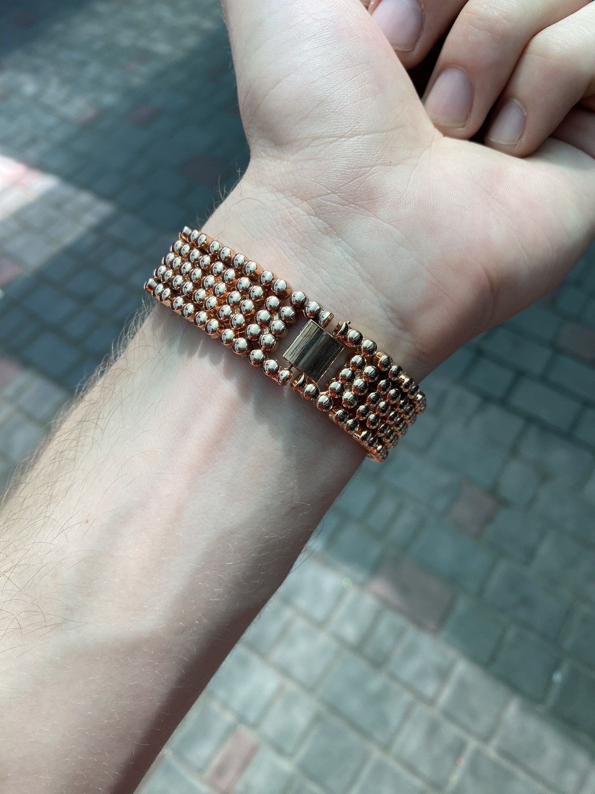Vintage Glamorous Gold Watch - Bejeweled Beauty Size ONE SIZE - 4 Thumbnail