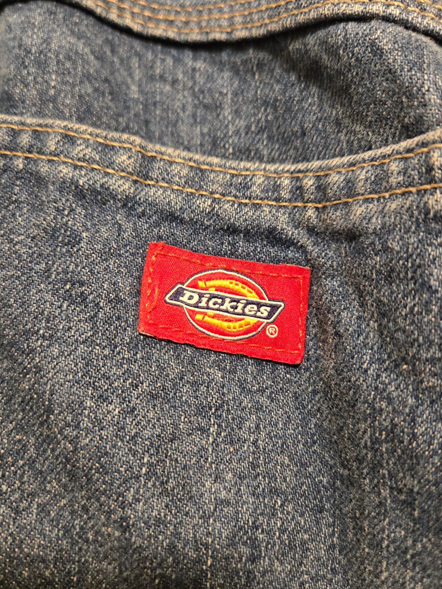 Dickies Dickies Jeans Mens 46 Carpenter Work Pants Blue Denim Heavy Size US 30 / EU 46 - 3 Thumbnail
