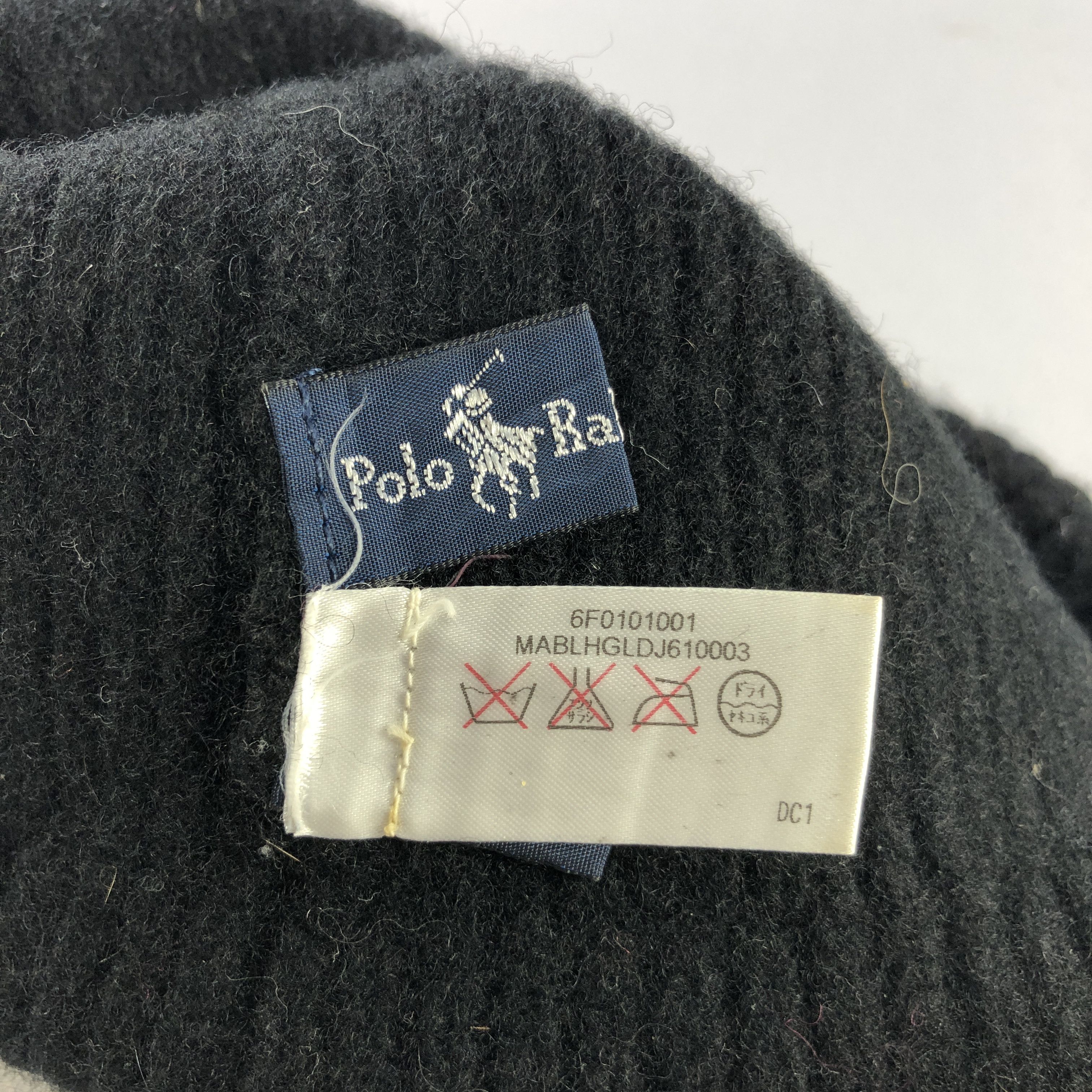 Polo Ralph Lauren Polo Ralph Lauren Fisherman Wool Knit Beanie Snowcap B1071 Size ONE SIZE - 5 Thumbnail