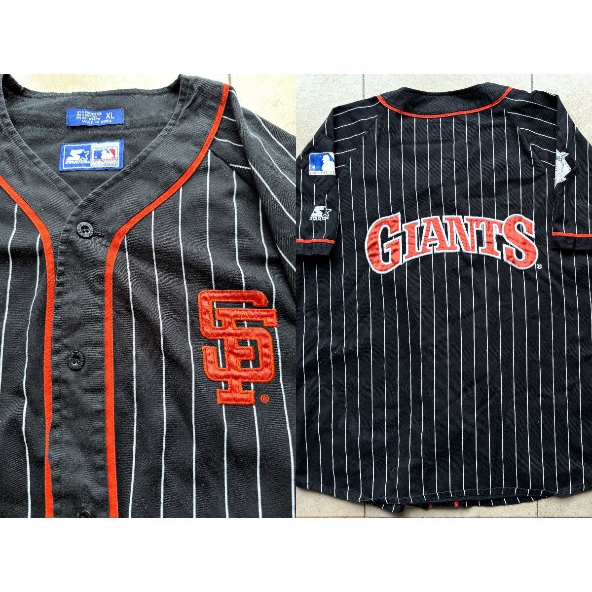 MLB × Starter × Vintage Vntg 90's Starter MLB San Francisco Giants