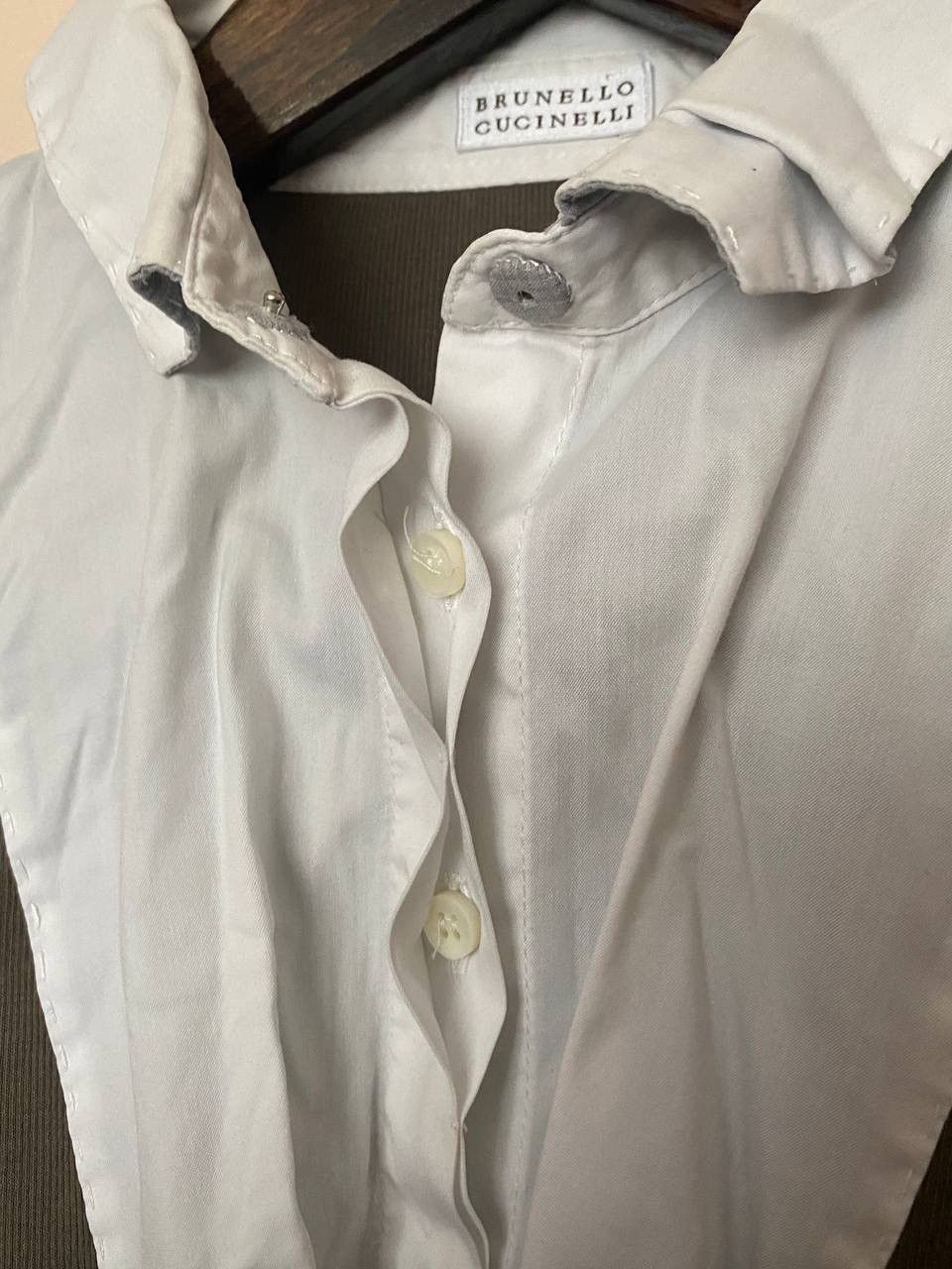 Brunello Cucinelli Brunello Cucinelli Cotton Polo Shirt Sz L Size L / US 10 / IT 46 - 6 Thumbnail