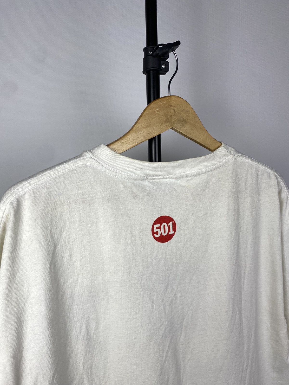 Levi's × Levi's Vintage Clothing Vintage 1990s Levi’s 501 T shirt mens Large tee Rare Size US M / EU 48-50 / 2 - 18 Thumbnail