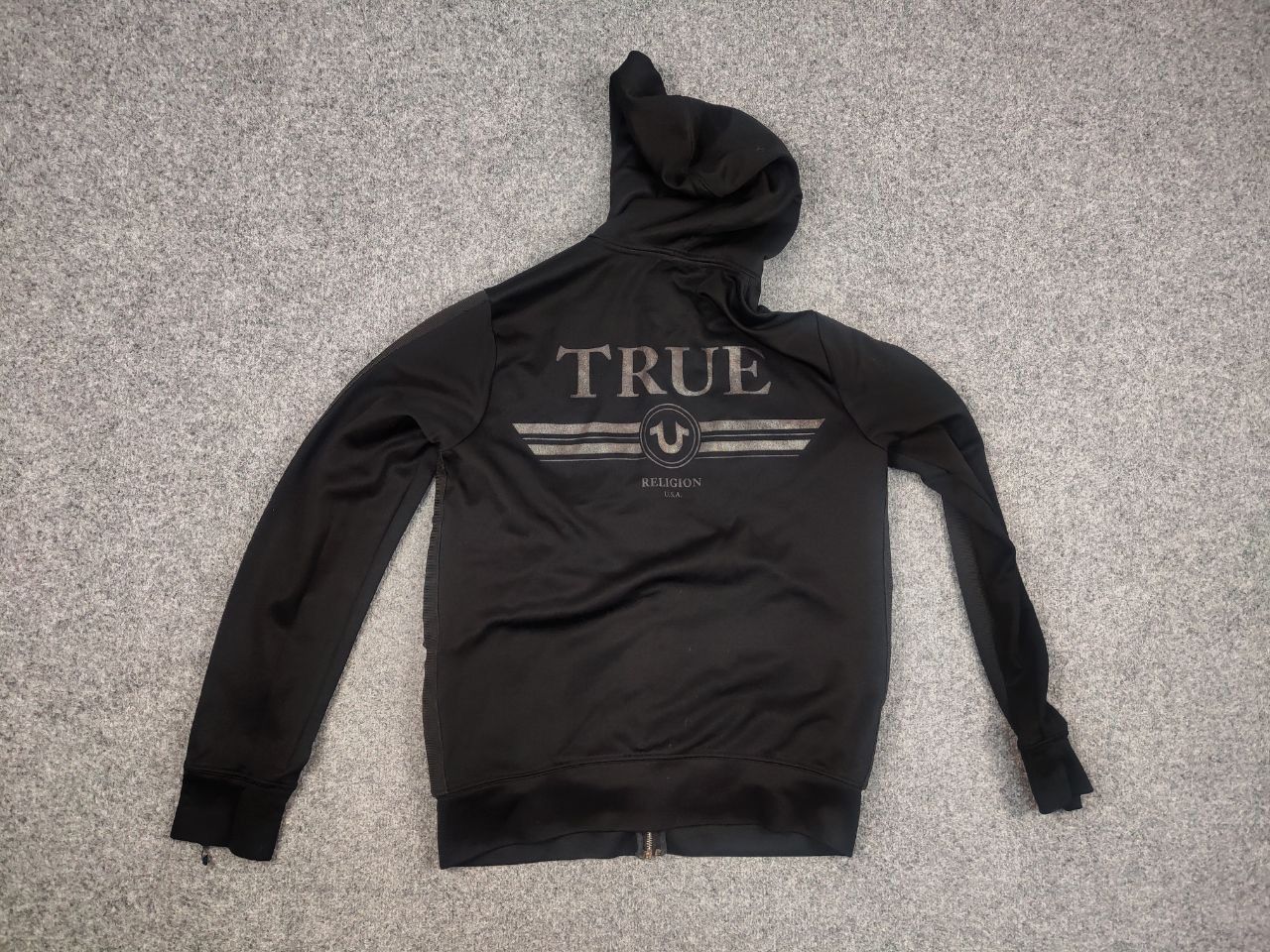 True Religion Vintage True Religion Zip Hoodie Foil Logo USA Style Y2K Size US M / EU 48-50 / 2 - 10 Thumbnail