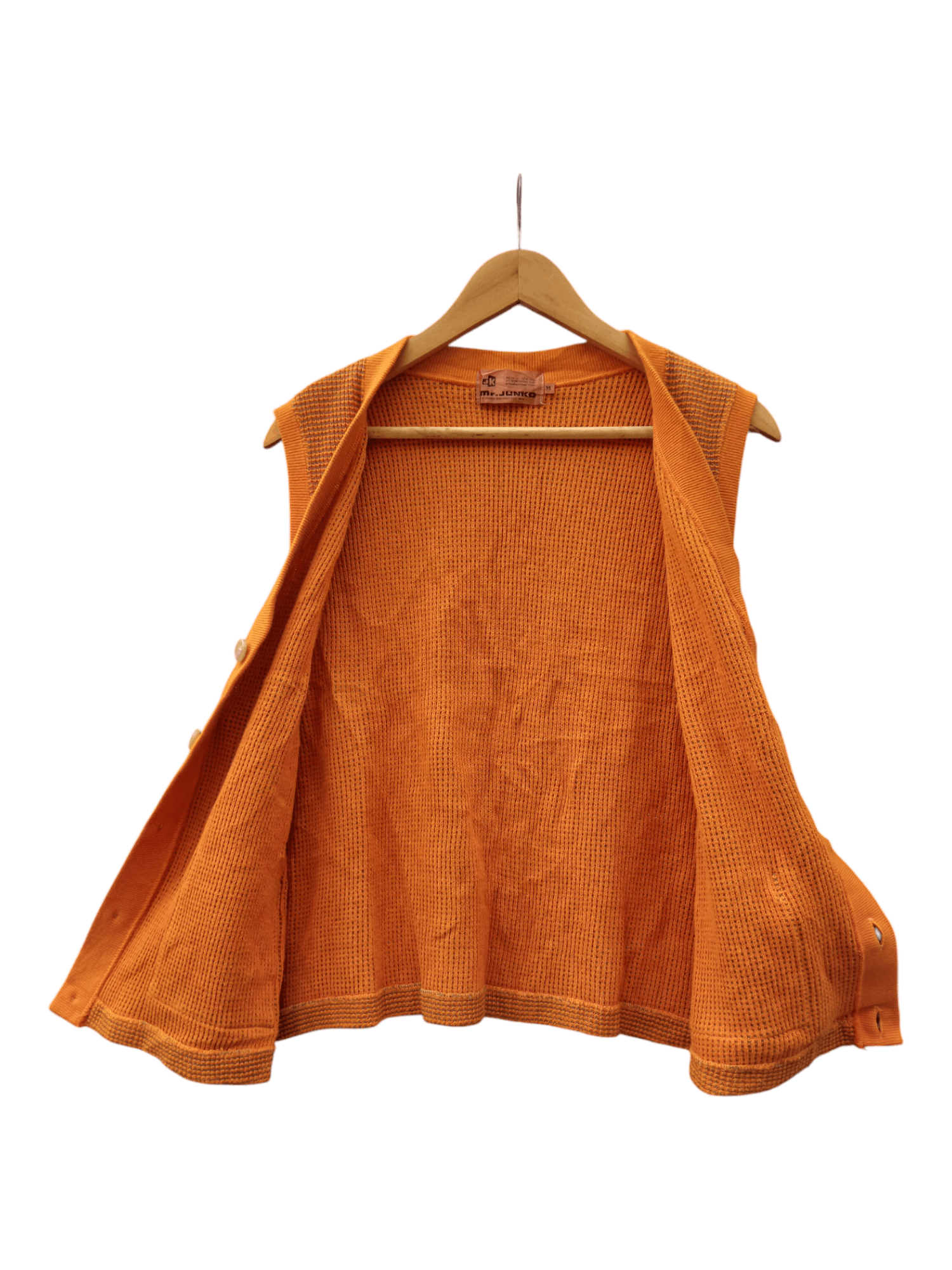 Mr. Junko Nice 💥 Mr. Junko Orange Koshino Vest Size US M / EU 48-50 / 2 - 18 Thumbnail