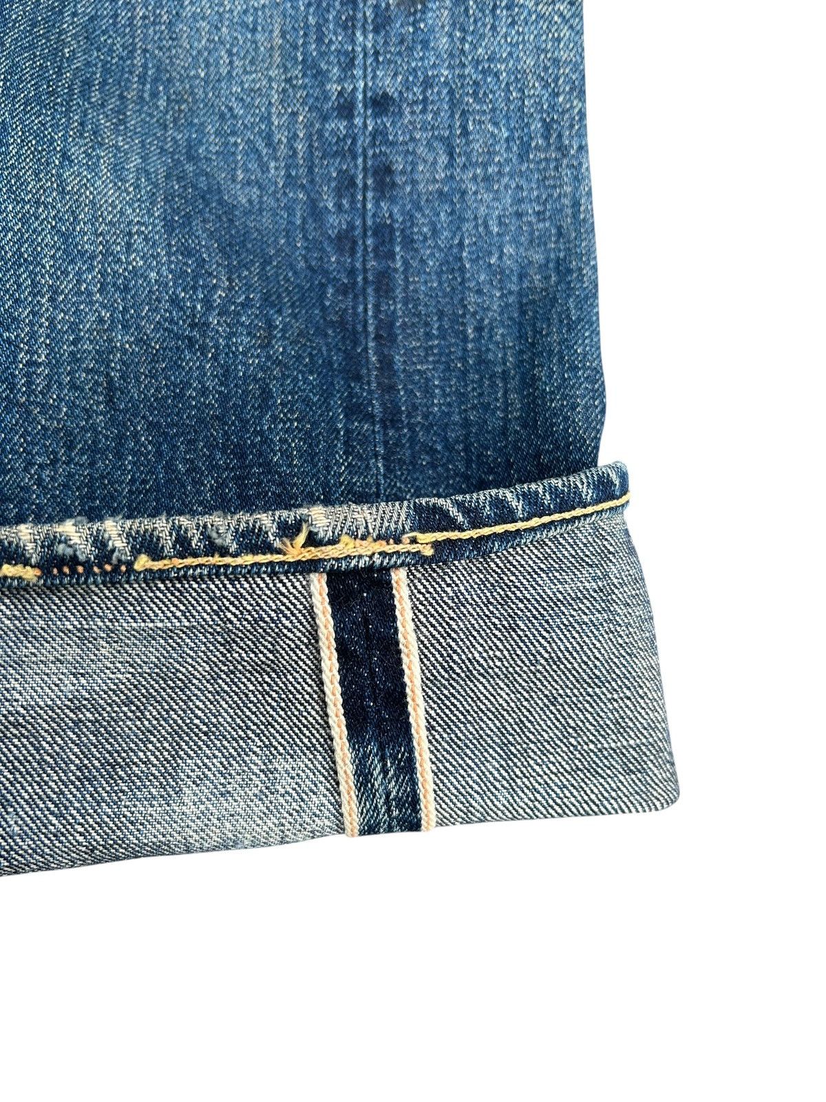 Kapital Thrashed Vintage Denime Selvedge Denim Jeans Size US 30 / EU 46 - 3 Thumbnail