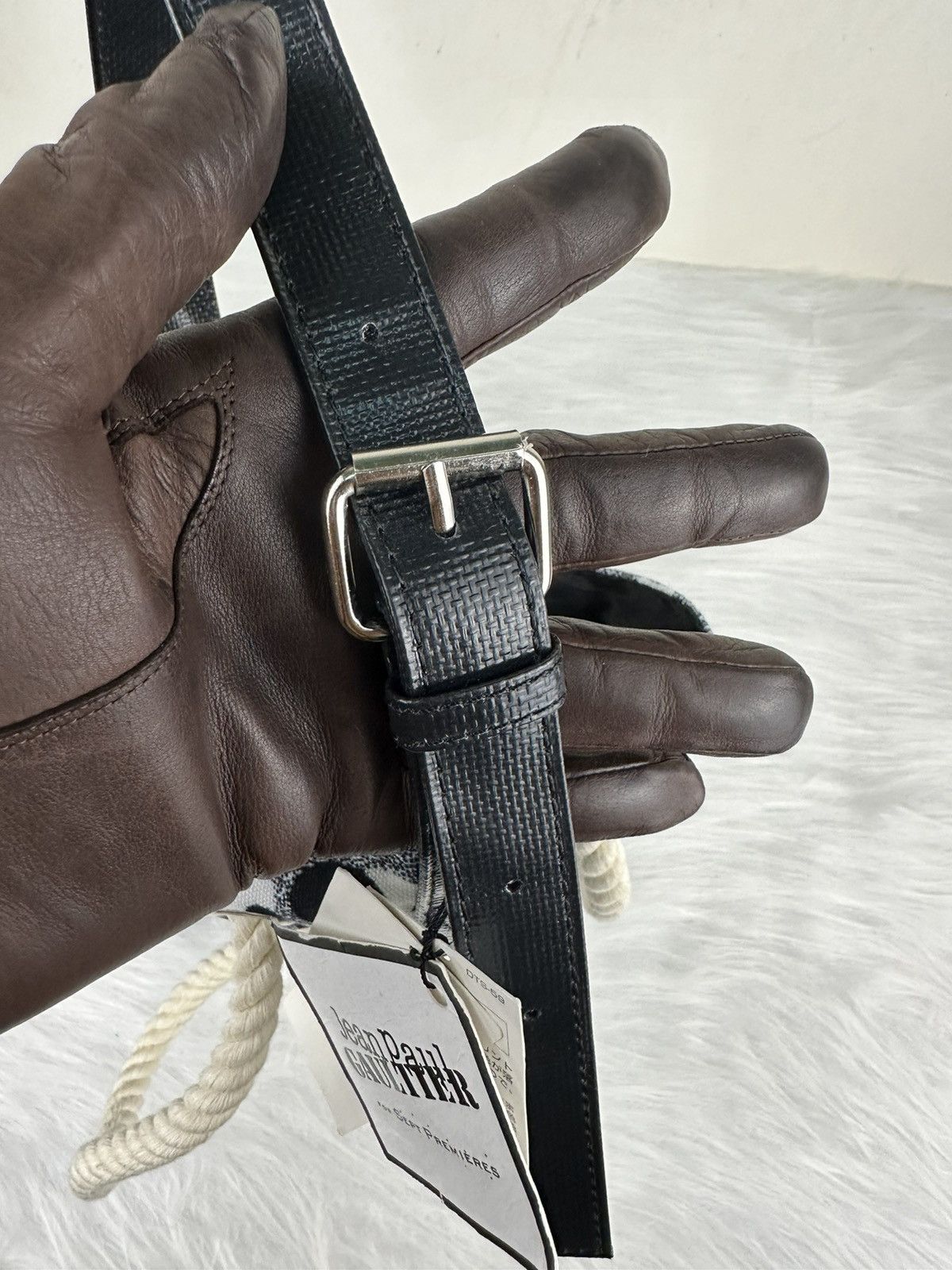 Jean Paul Gaultier Authentic Jean Paul Gaultier Drawstring Backpack Shoulder Size ONE SIZE - 8 Thumbnail
