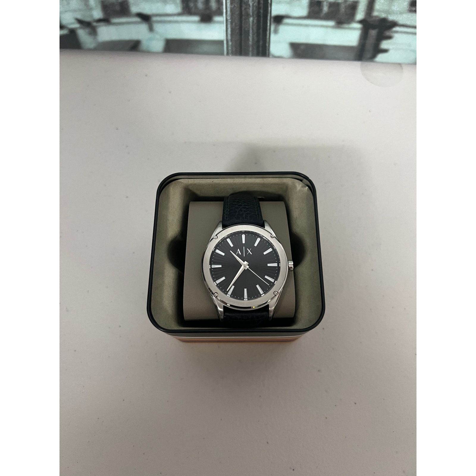 Armani Exchange Armani Exchange AX2803 Fitz Men's Watch With Black Dial Size ONE SIZE - 1 Thumbnail