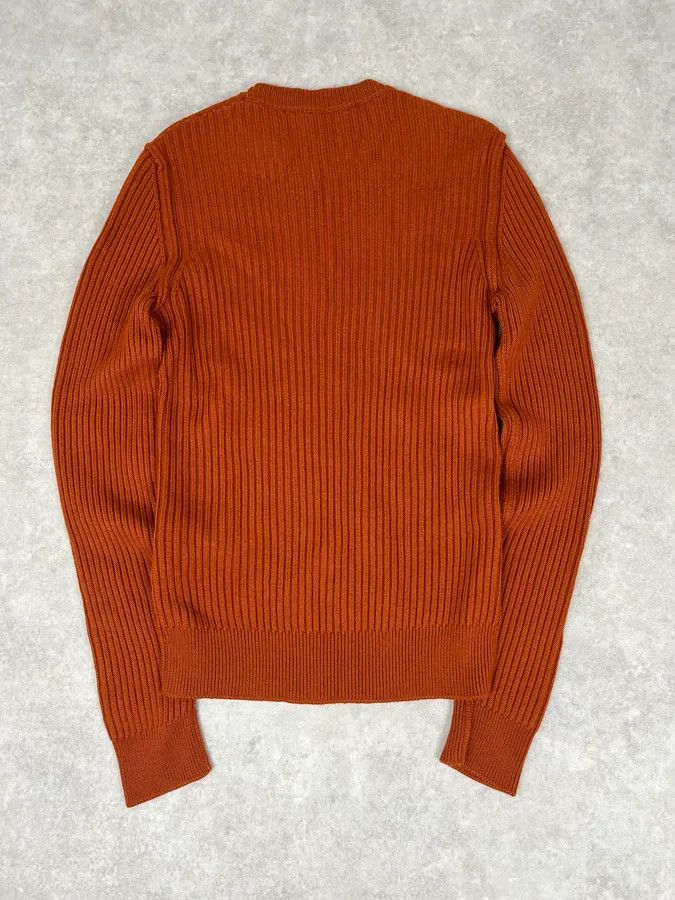 Dolce & Gabbana 2000s Dolce & Gabbana Orange Minimalist Sweater Size US S / EU 44-46 / 1 - 6 Thumbnail