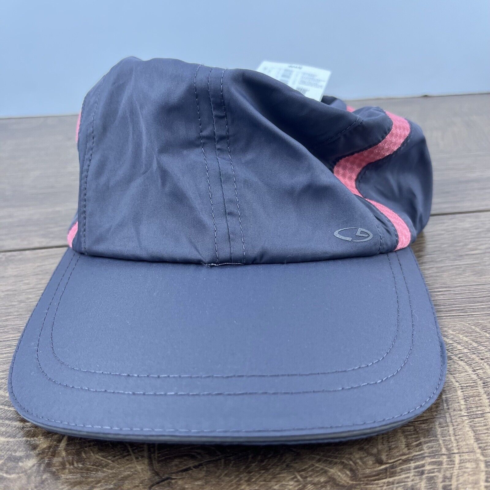 Champion Womens Running Hat Athletic Hat Gray Adjustable Hat Champion Size ONE SIZE - 2 Thumbnail