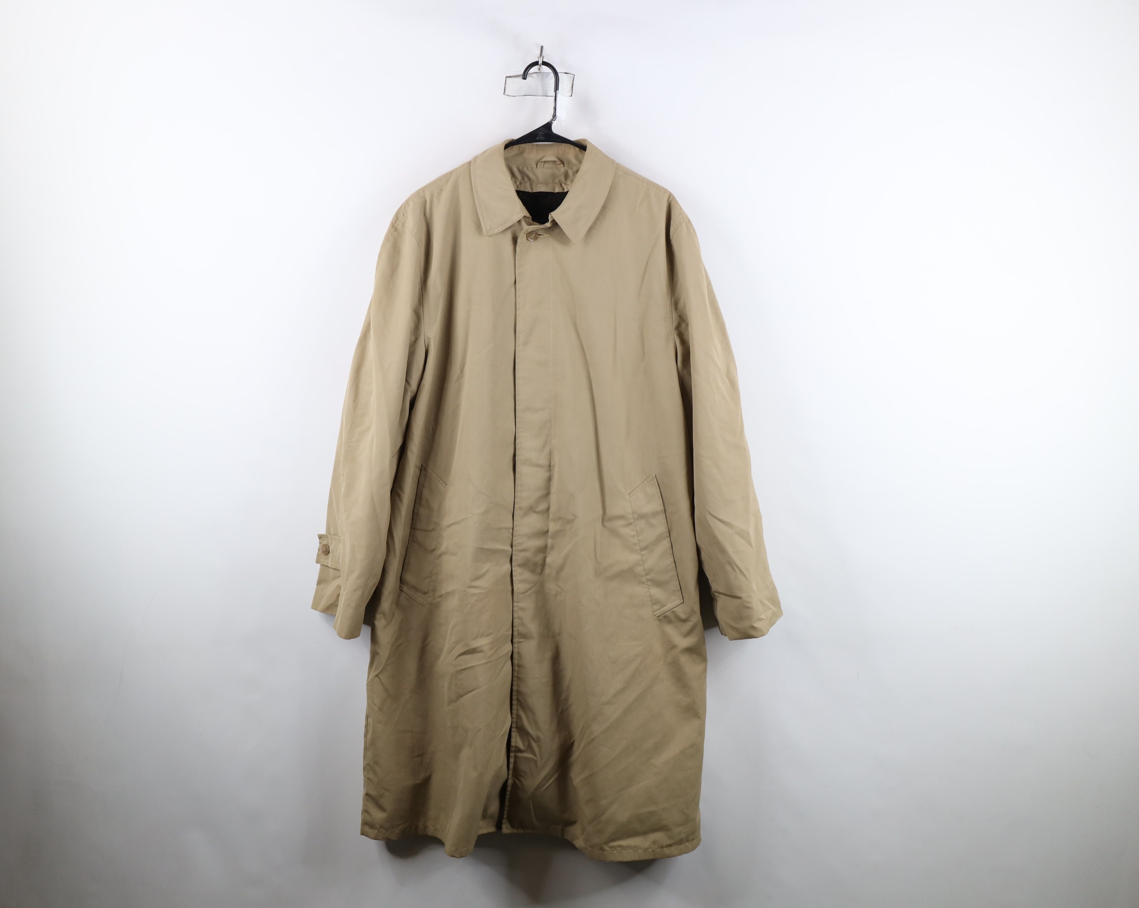 Vintage Vintage 50s 60s Streetwear Lined Trench Coat Rain Jacket USA Size S / US 4 / IT 40 - 1 Thumbnail