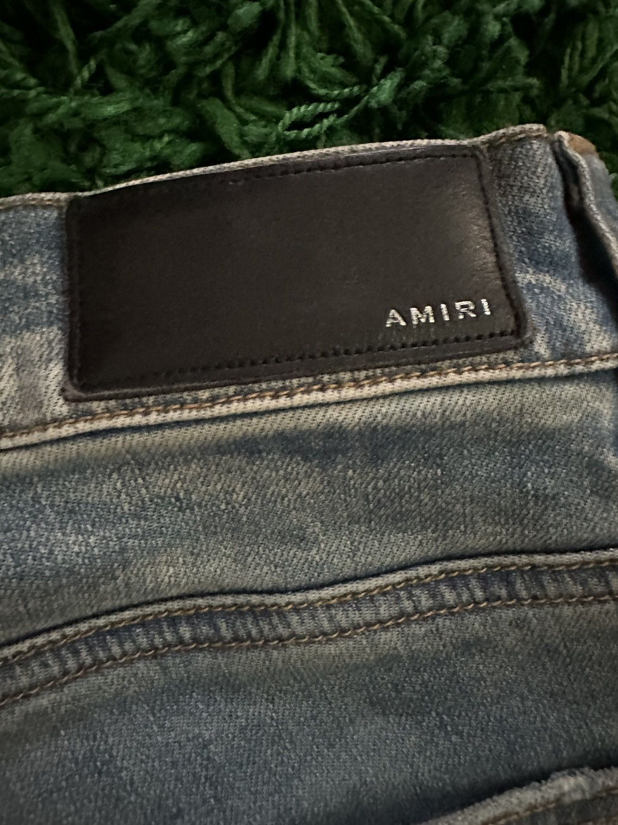 Amiri Amiri Faded Blue Jeans Size US 34 / EU 50 - 7 Thumbnail