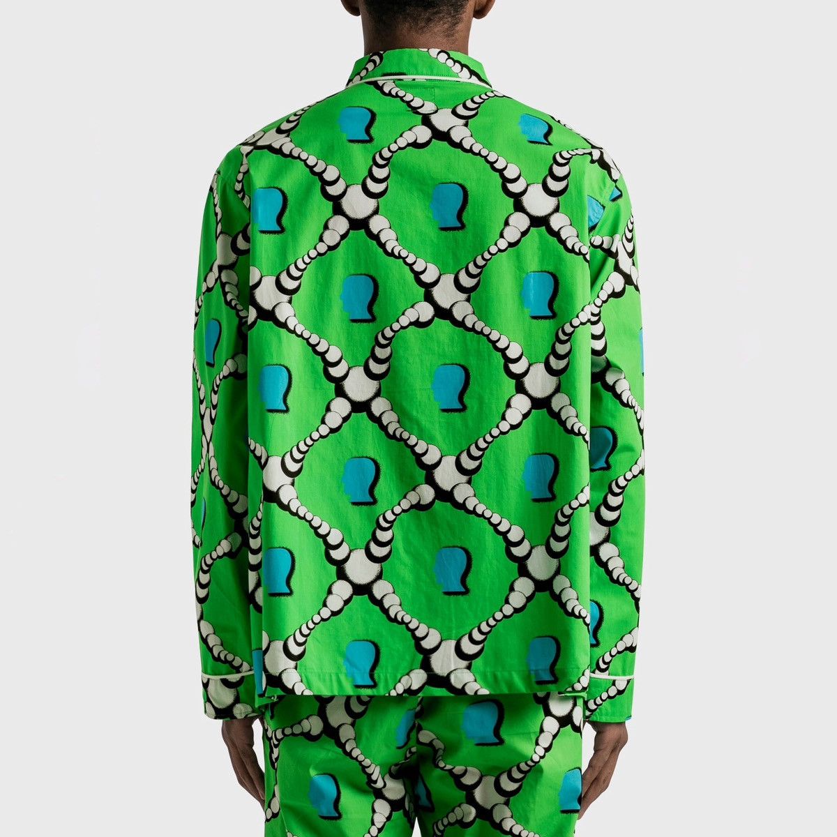 Brain Dead BRAIN DEAD Bubble Pajama Top Green Shirt Size US XL / EU 56 / 4 - 2 Thumbnail
