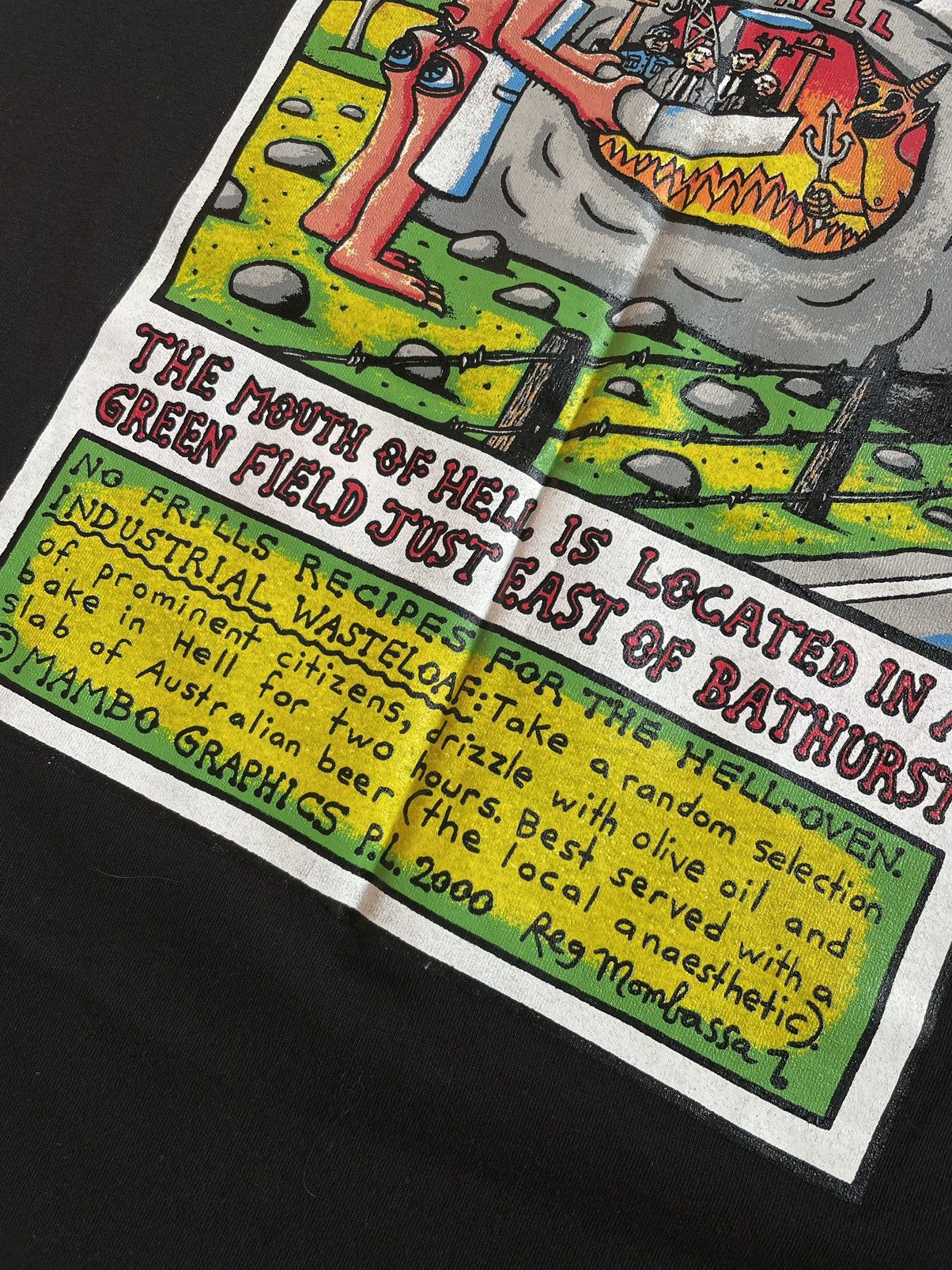 Mambo × Vintage Mambo Localities Vintage Tee P.L 00’s Graphics Size US M / EU 48-50 / 2 - 6 Thumbnail