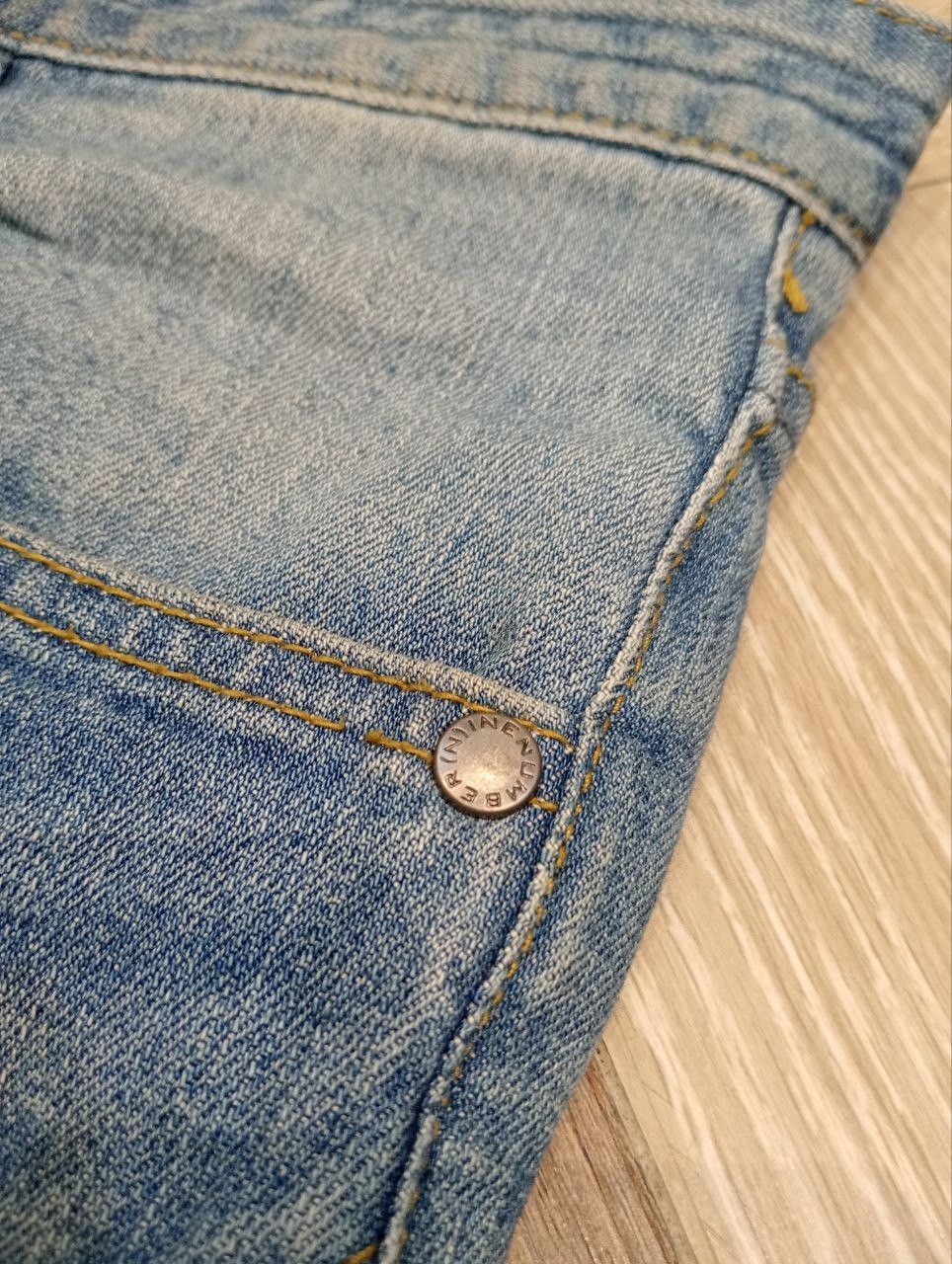 NANO universe × Number (N)ine NUMBER NINE JAPAN X NANO UNIVERSE BLUE DISTRESSED JEANS Size US 32 / EU 48 - 6 Thumbnail