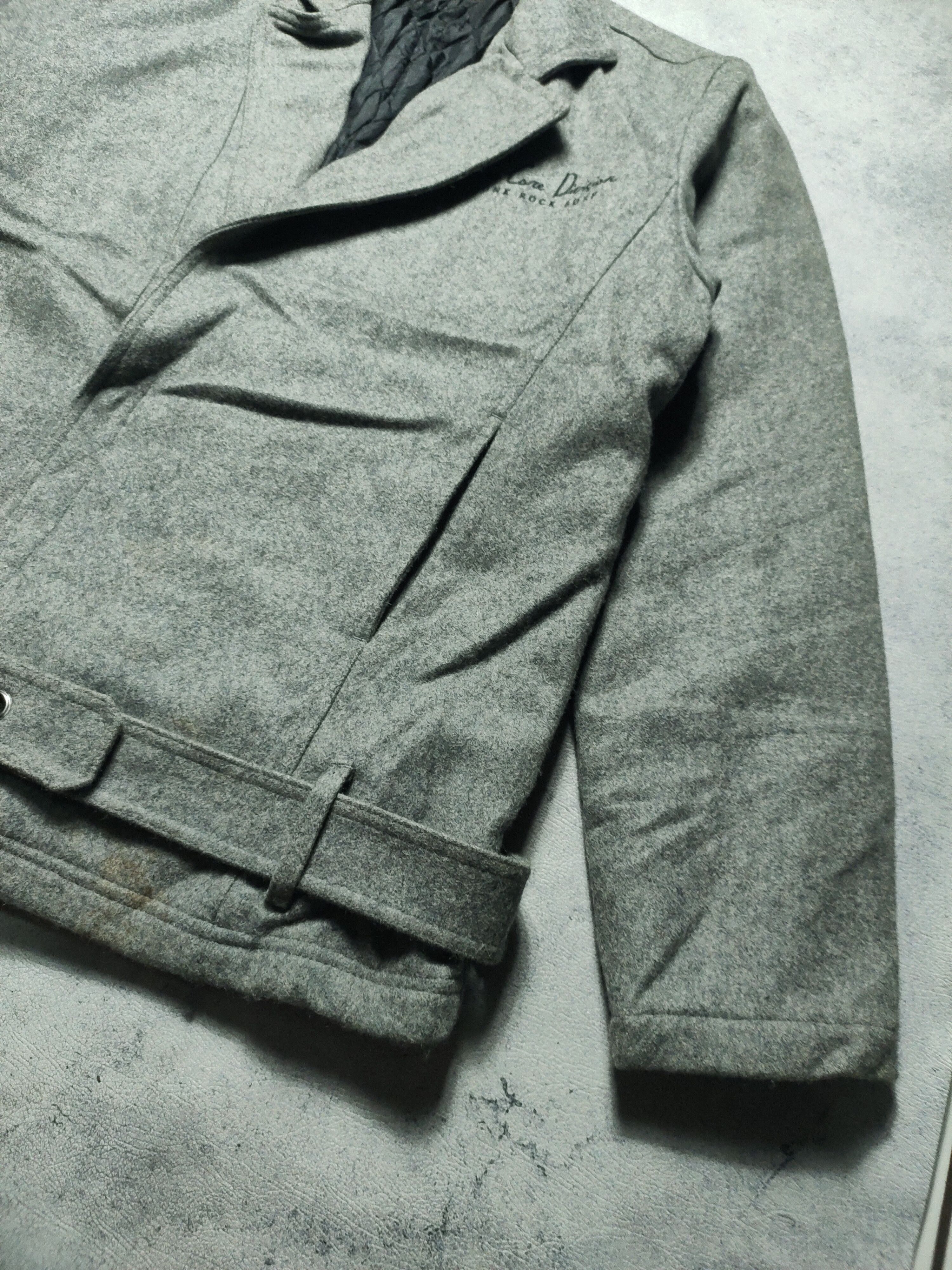 Vintage M.C.D x Punk Rock Surf Vintage Wool Biker Jacket Size US L / EU 52-54 / 3 - 6 Thumbnail