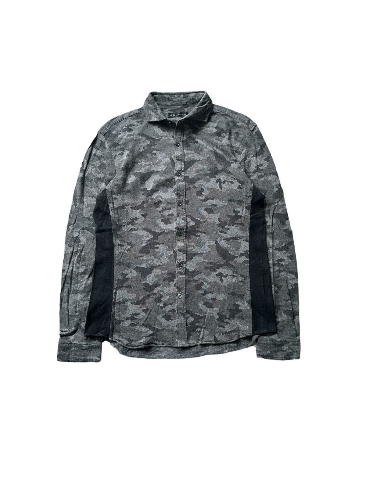 AZ by junhashimoto F/W 2016 - AZ by Junhashimoto hybrid camo cotton shirt Size US M / EU 48-50 / 2 - 1 Thumbnail