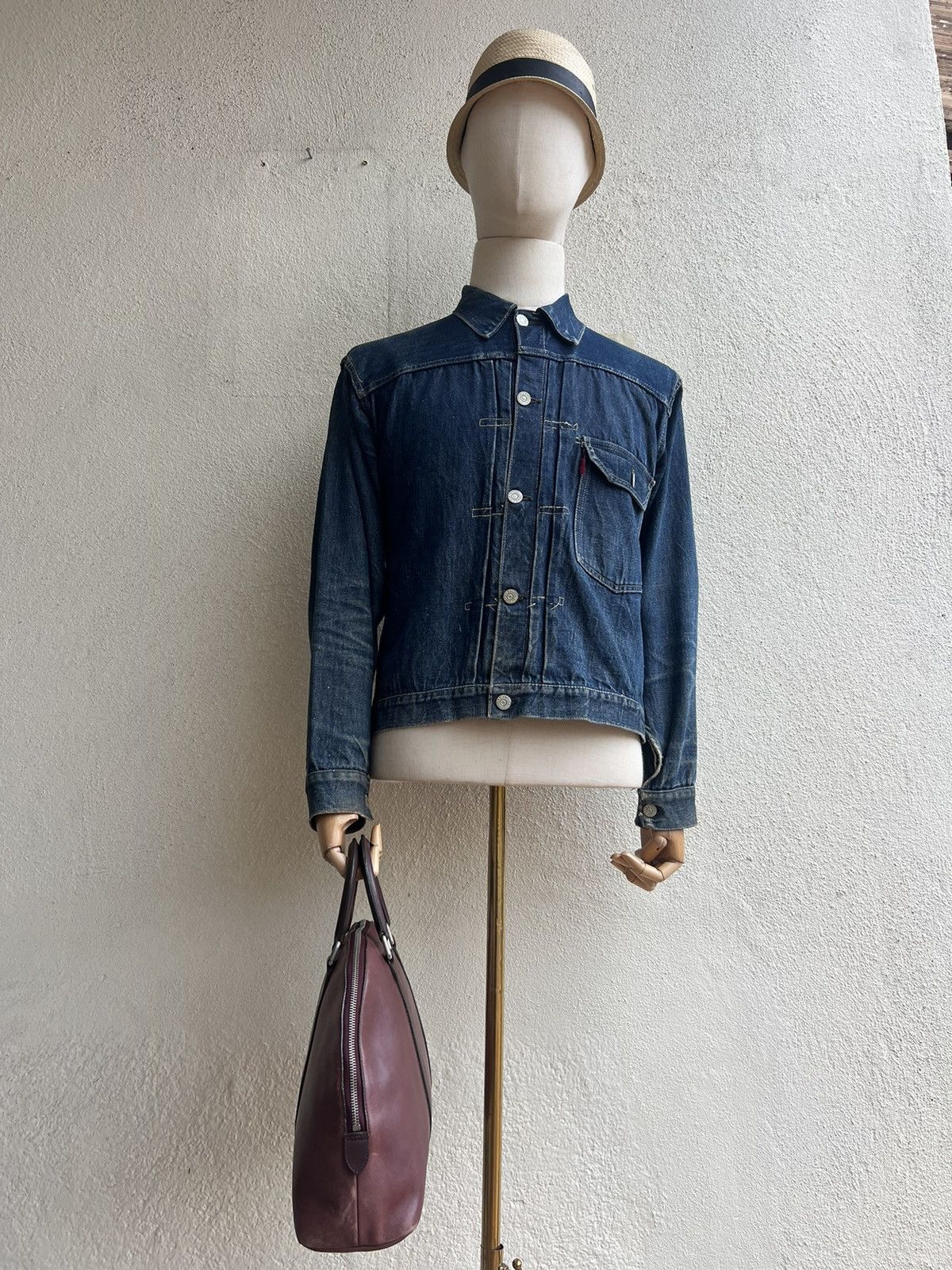 agnes b. Vintage Agnes B. Voyage Distress Fade Patina Leather Bag Size ONE SIZE - 2 Thumbnail