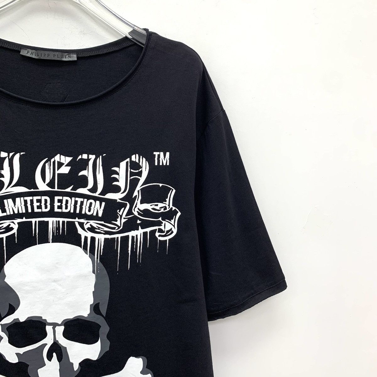 Philipp Plein Philipp Plein Black Skull Print Crew Neck T-shirt K26WX Size US M / EU 48-50 / 2 - 3 Thumbnail