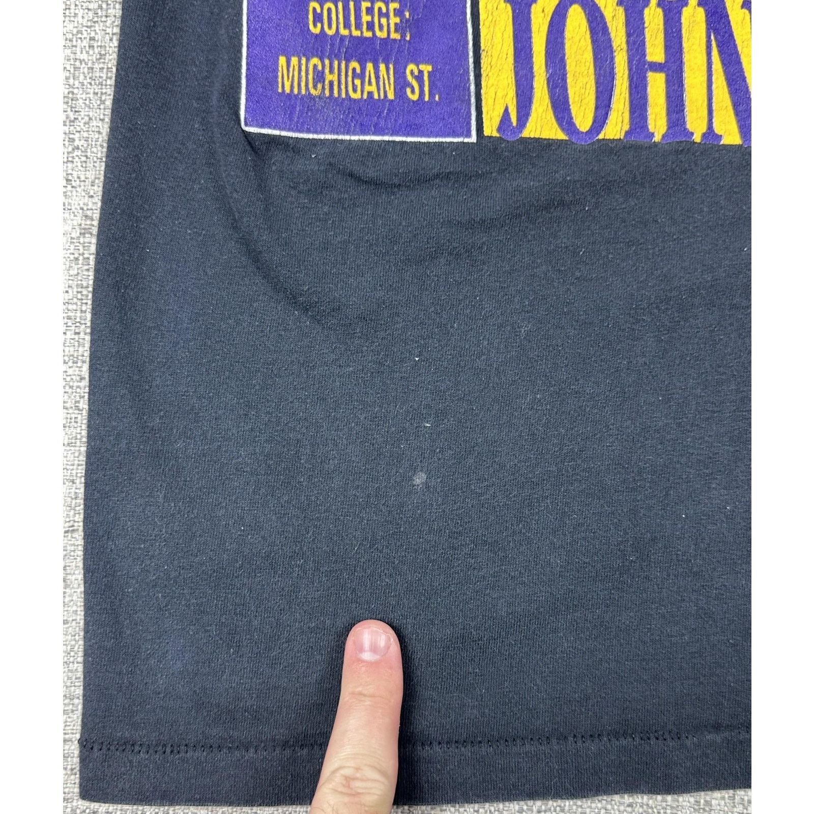 Nutmeg Los Angeles Lakers Shirt Sz L NBA Magic Johnson 90s Nutmeg Size US L / EU 52-54 / 3 - 14 Thumbnail