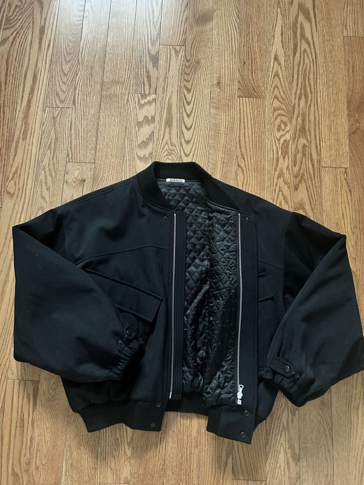 Auralee Light Wool Flight Blouson Size US S / EU 44-46 / 1 - 1 Thumbnail