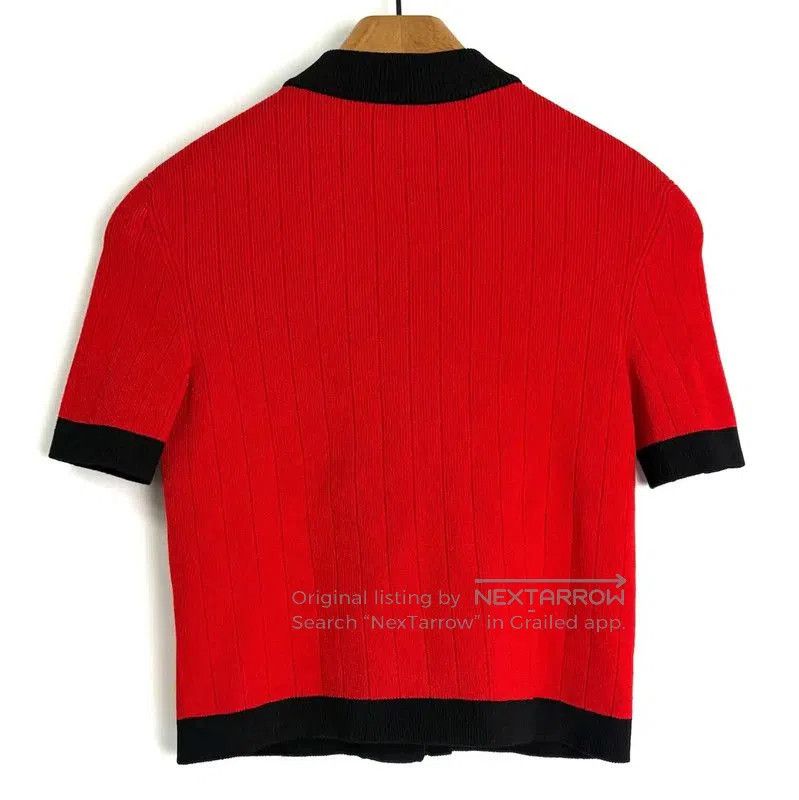 Balmain Balmain Red Short Sleeve Women's T-Shirt . Size XXS / US 00 / IT 34 - 2 Thumbnail