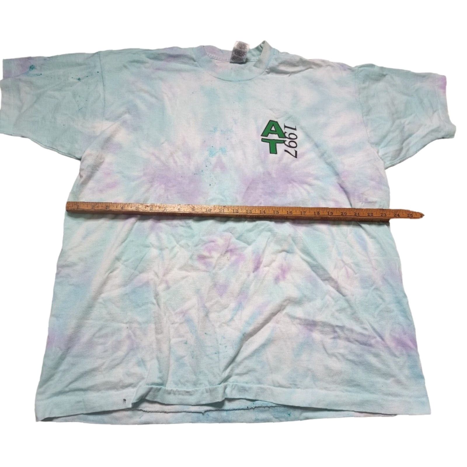 Doublet VINTAGE Mens XXL T Shirt Academic Team Tournament 1997 USA Tie Dye Double Sided Size US XXL / EU 58 / 5 - 2 Thumbnail