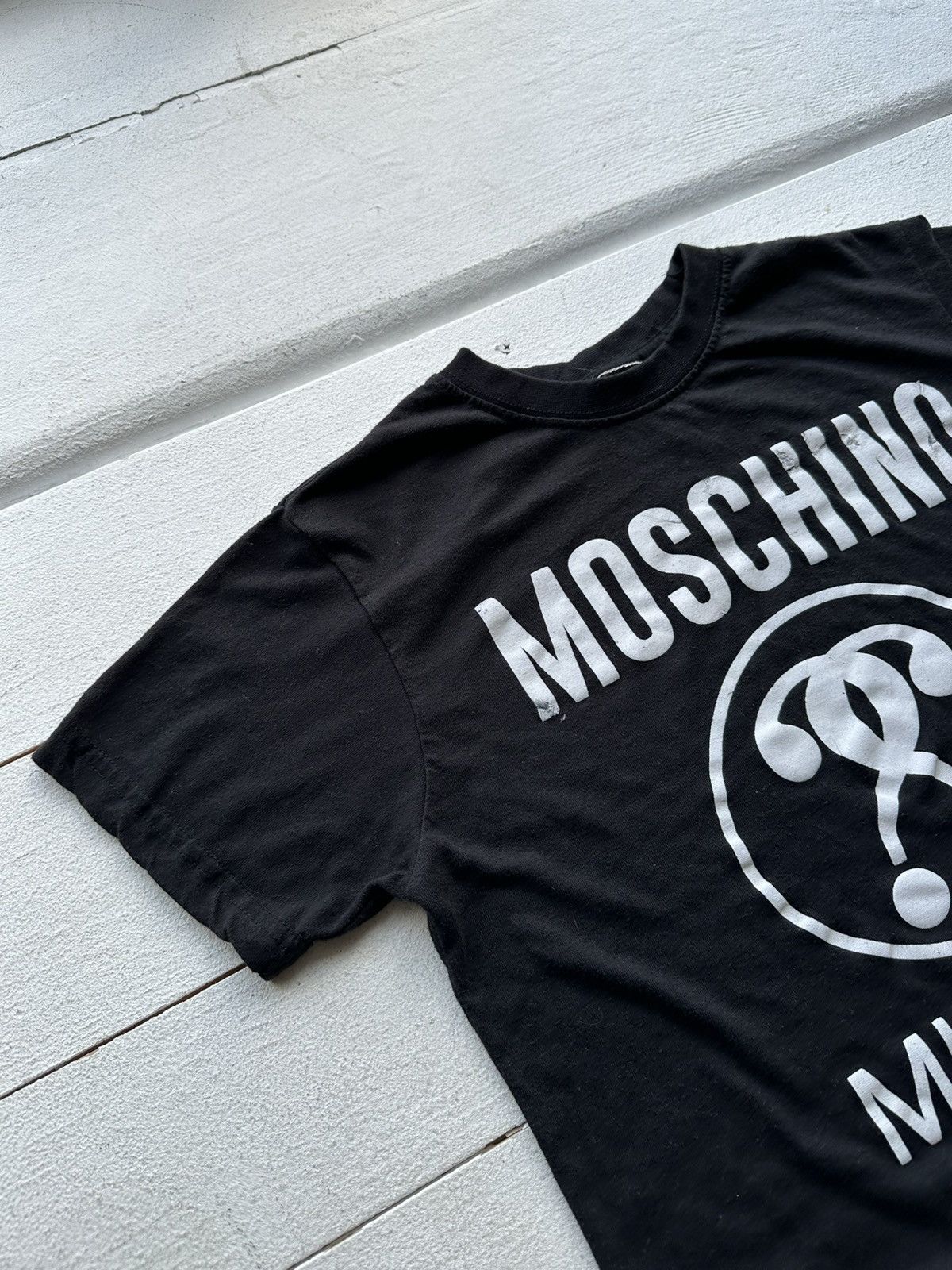 Love Moschino × Vintage 🚨VINTAGE LOVE MOSCHINO Y2K TEE SHIRT RARE BIG LOGO Size M / US 6-8 / IT 42-44 - 3 Thumbnail