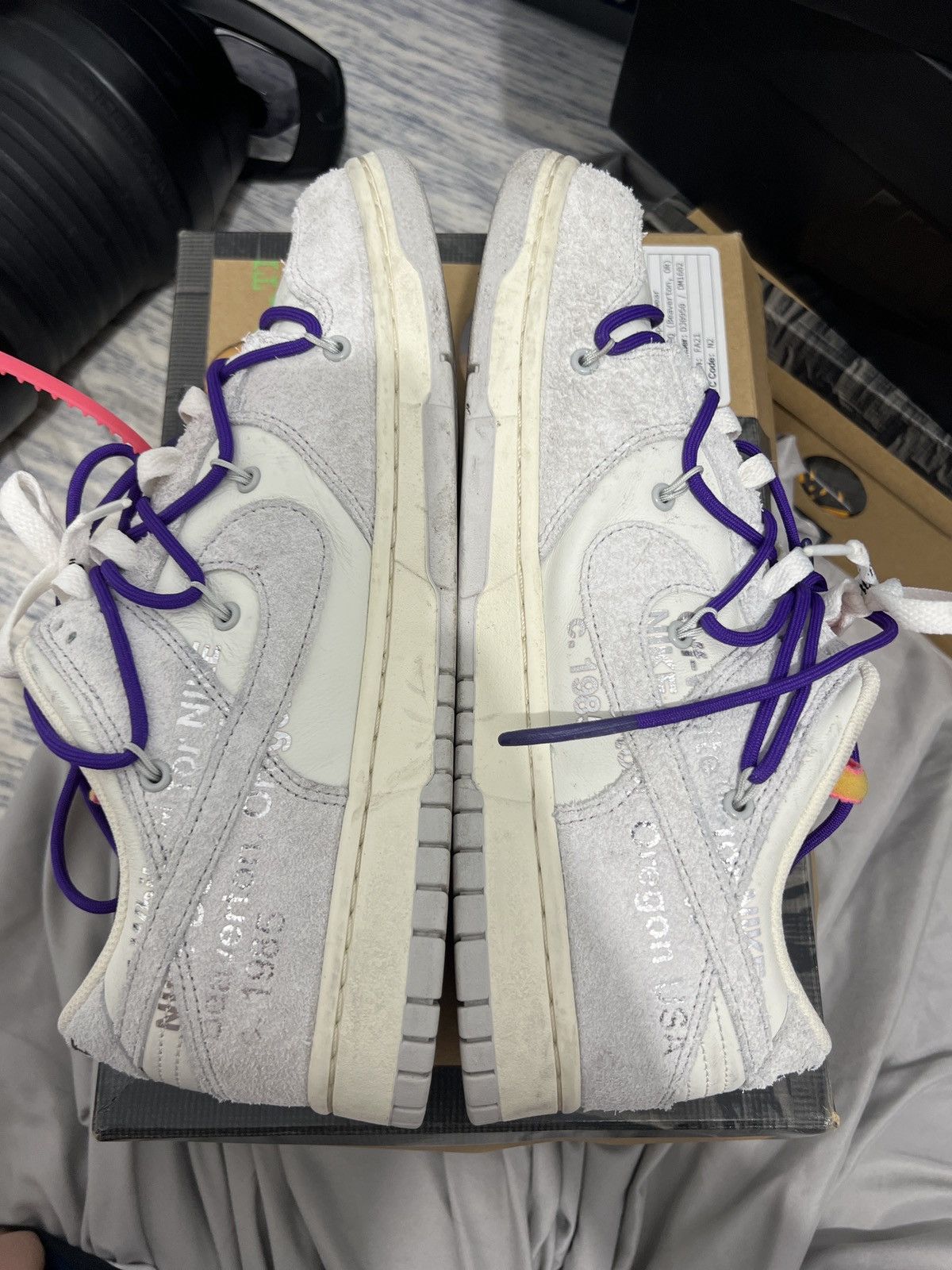 Nike × Off-White Nike off-white dunk lot 15 Size US 10 / EU 43 - 6 Thumbnail