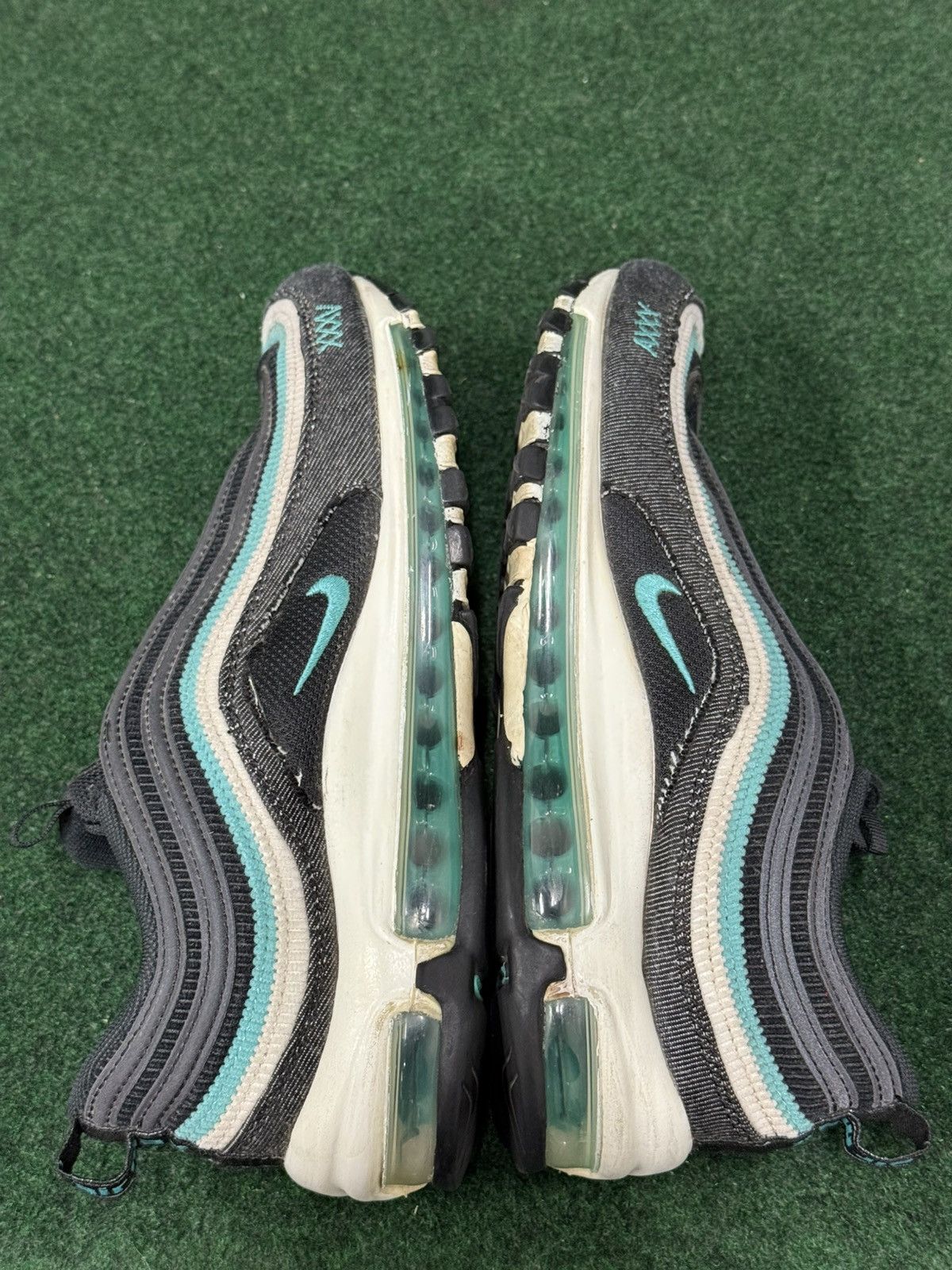 Nike Nike Air Max 97 Black Sport Turbo Turquoise DN1893-001 Size US 8 / EU 41 - 3 Thumbnail