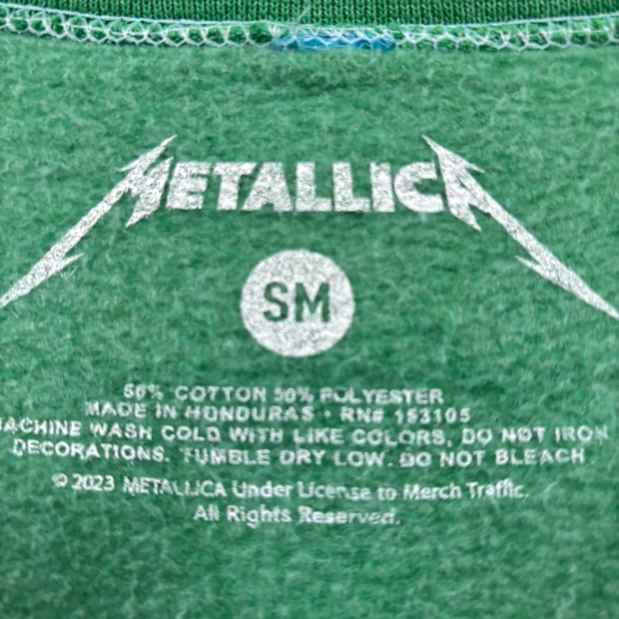 Metallica Metallica Live in Concert 92 Heavy Metal Band Oversized S Size US S / EU 44-46 / 1 - 4 Thumbnail