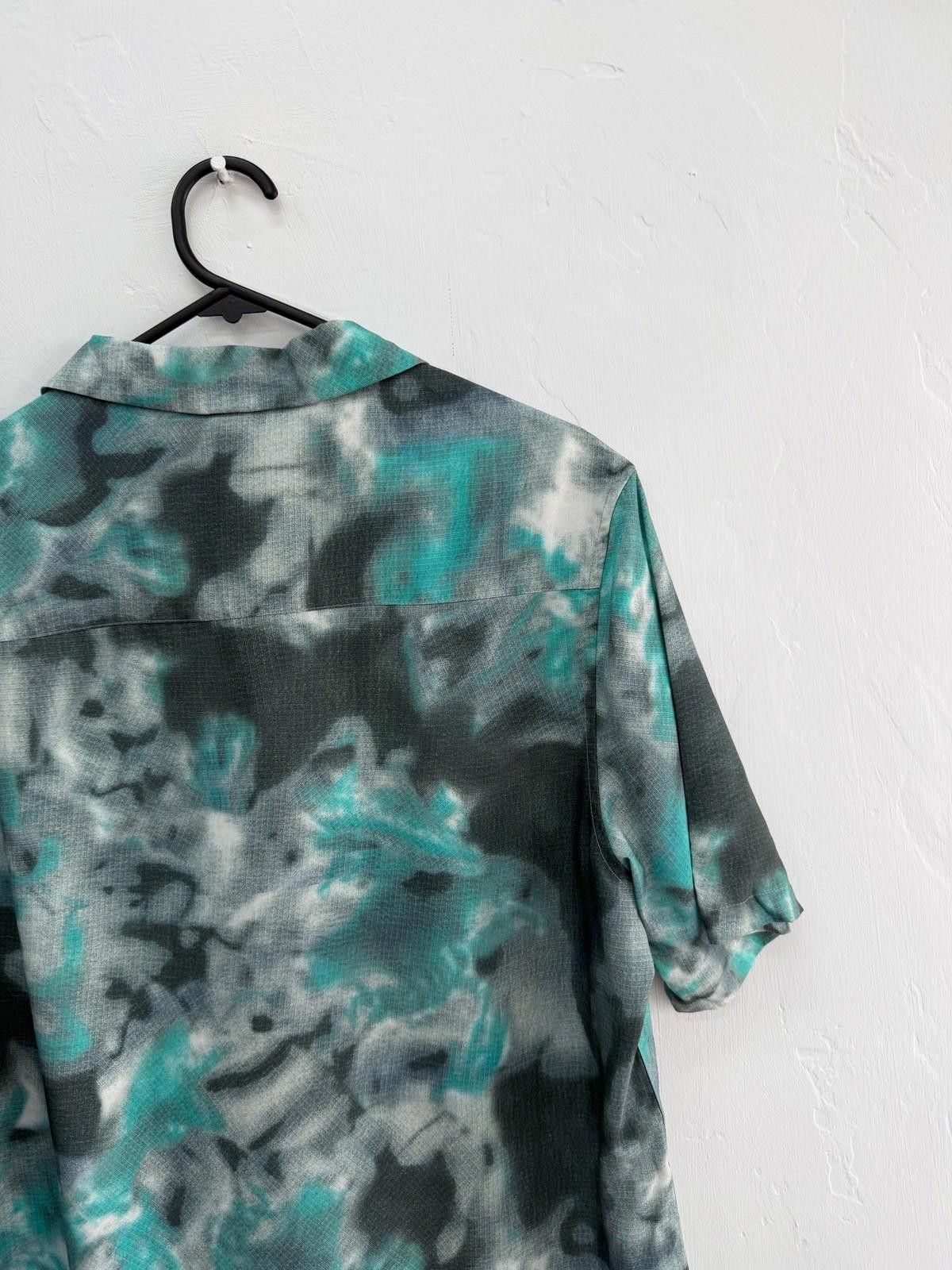 Ksubi new ksubi medium m short sleeve resort shirt green dye Size US M / EU 48-50 / 2 - 5 Thumbnail