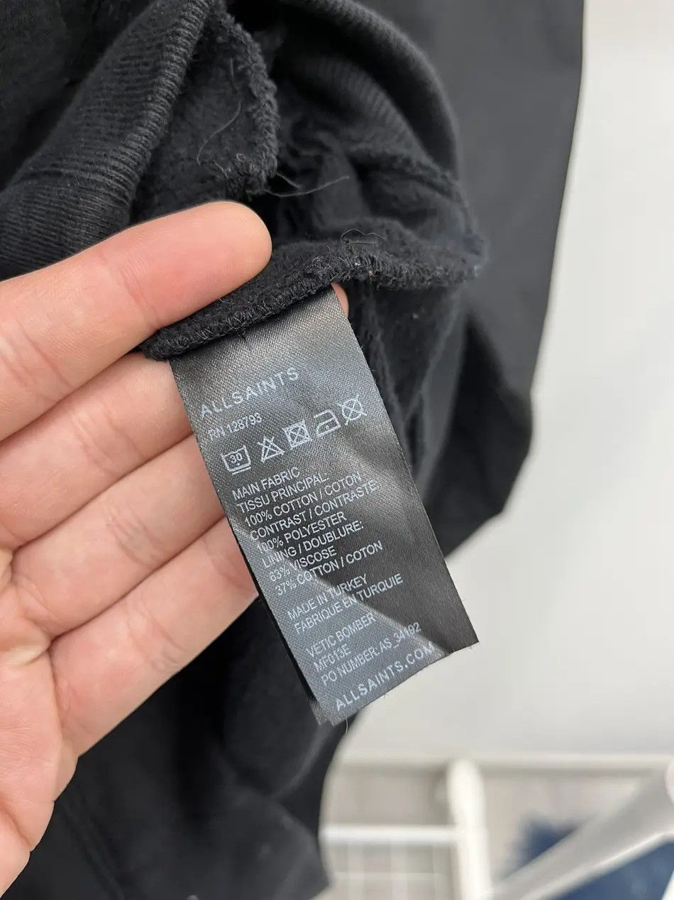 Allsaints Allsaints Cotton With Nylon Sleeves Bomber Jacket Size US M / EU 48-50 / 2 - 3 Thumbnail