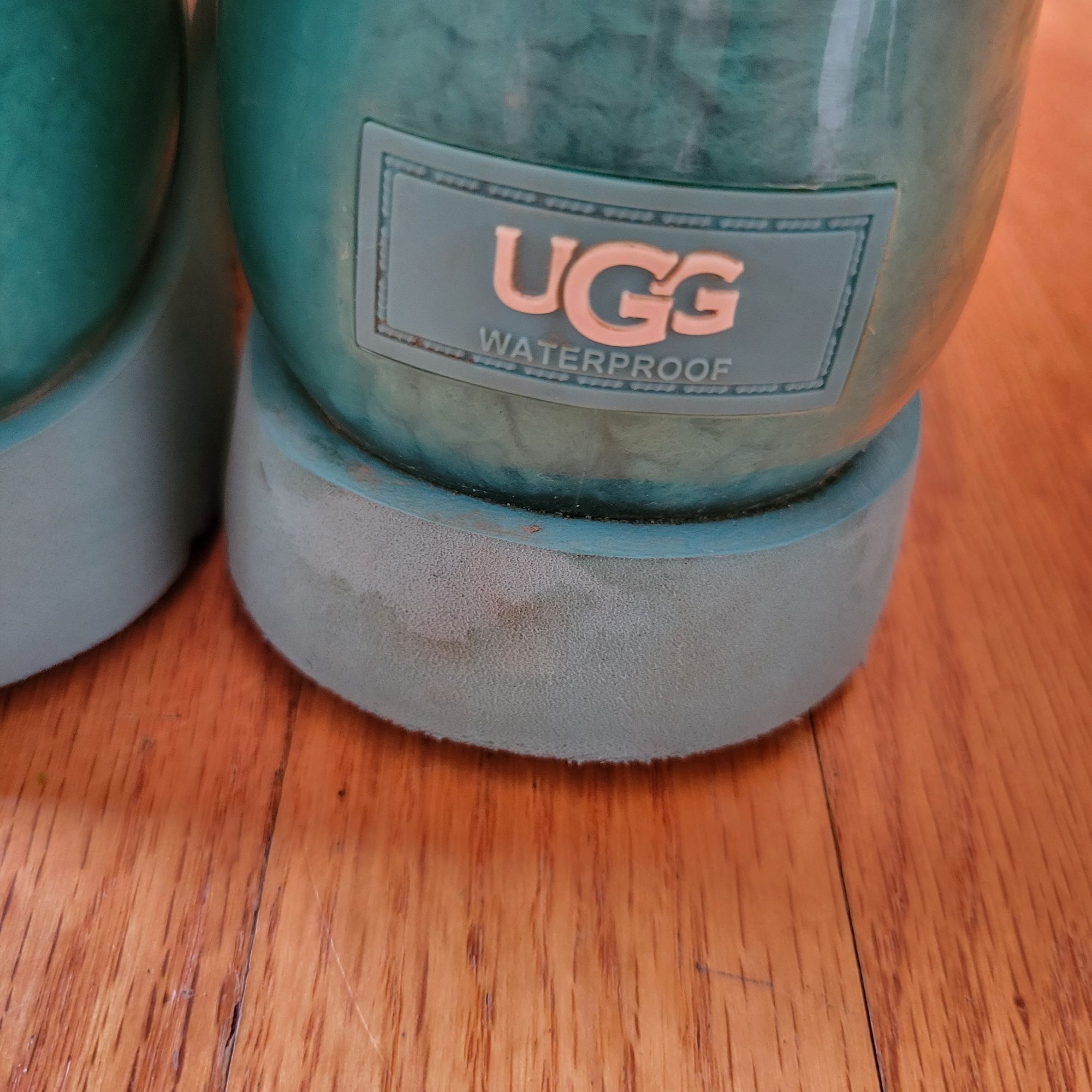 Ugg UGG Waterproof Short Boots 6 Blue Green Classic Mini Clear 1 Size US 6 / IT 36 - 7 Thumbnail