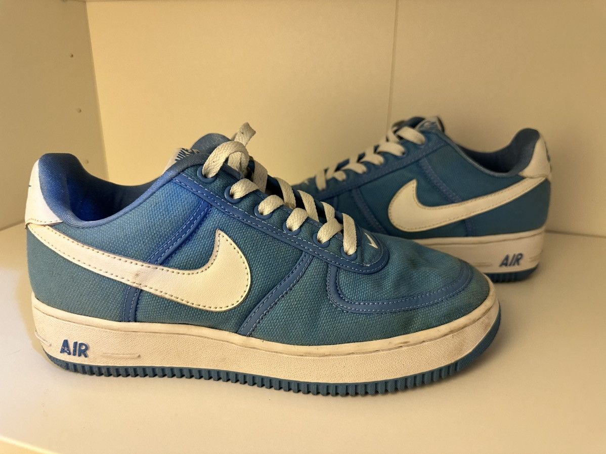 Nike × Vintage 2000 Nike Air Force 1 Canvas Size US 8 / EU 41 - 2 Thumbnail