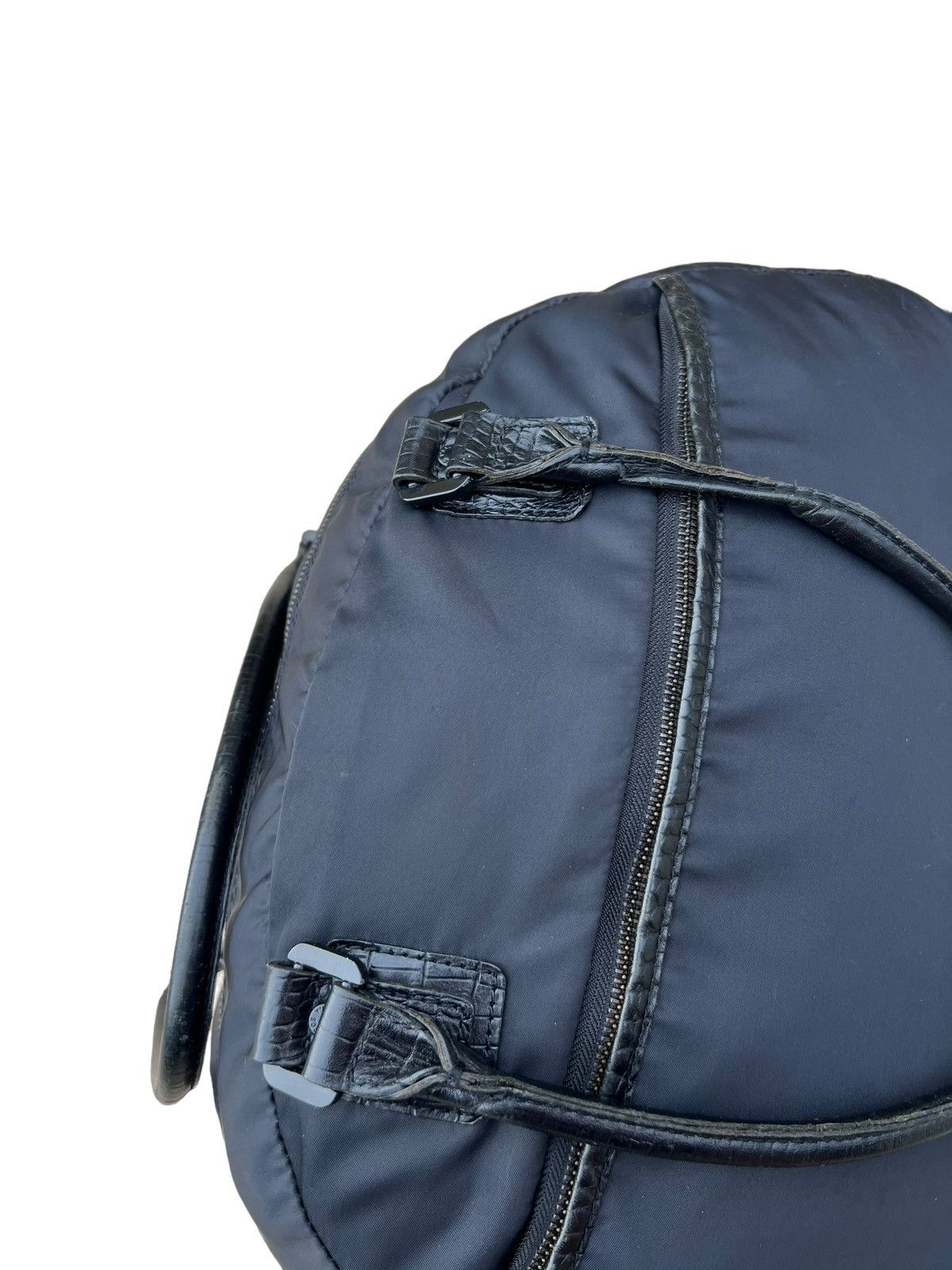 Yohji Yamamoto Vintage 2000s Yohji Yamamoto Y’saccs Huge Handle Bag Size ONE SIZE - 18 Thumbnail