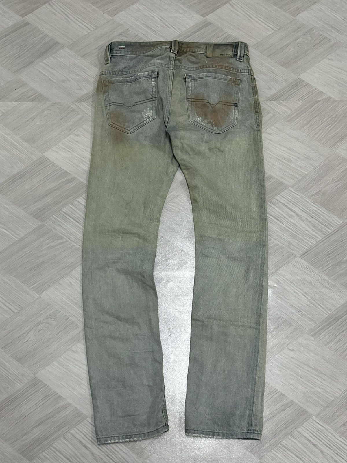 Diesel Diesel Thavar Mud Wash Slim Skinny Jeans Size US 30 / EU 46 - 2 Thumbnail