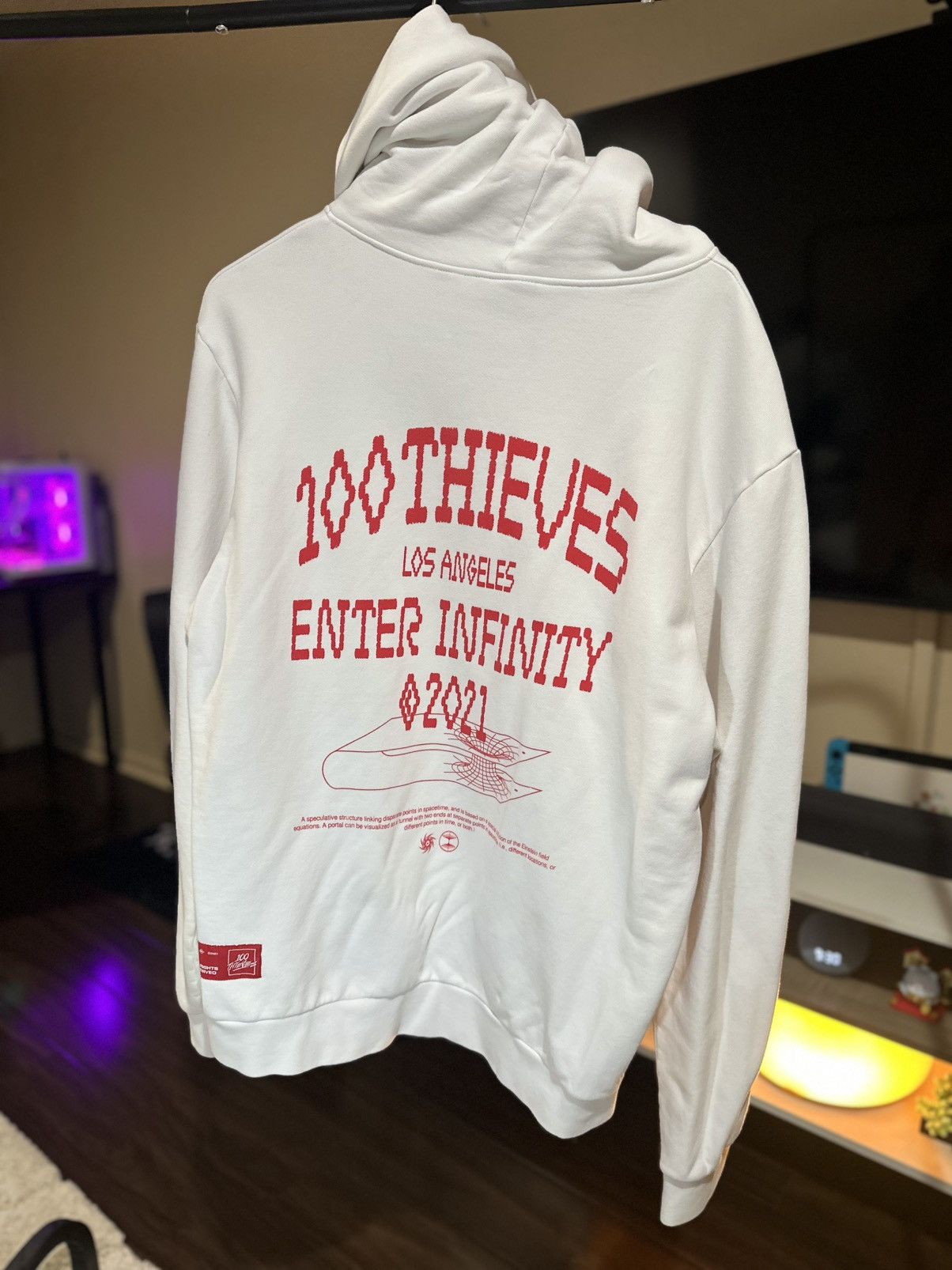 100 Thieves 100Thieves 100T Hoodie Enter Infinity Size US L / EU 52-54 / 3 - 2 Thumbnail