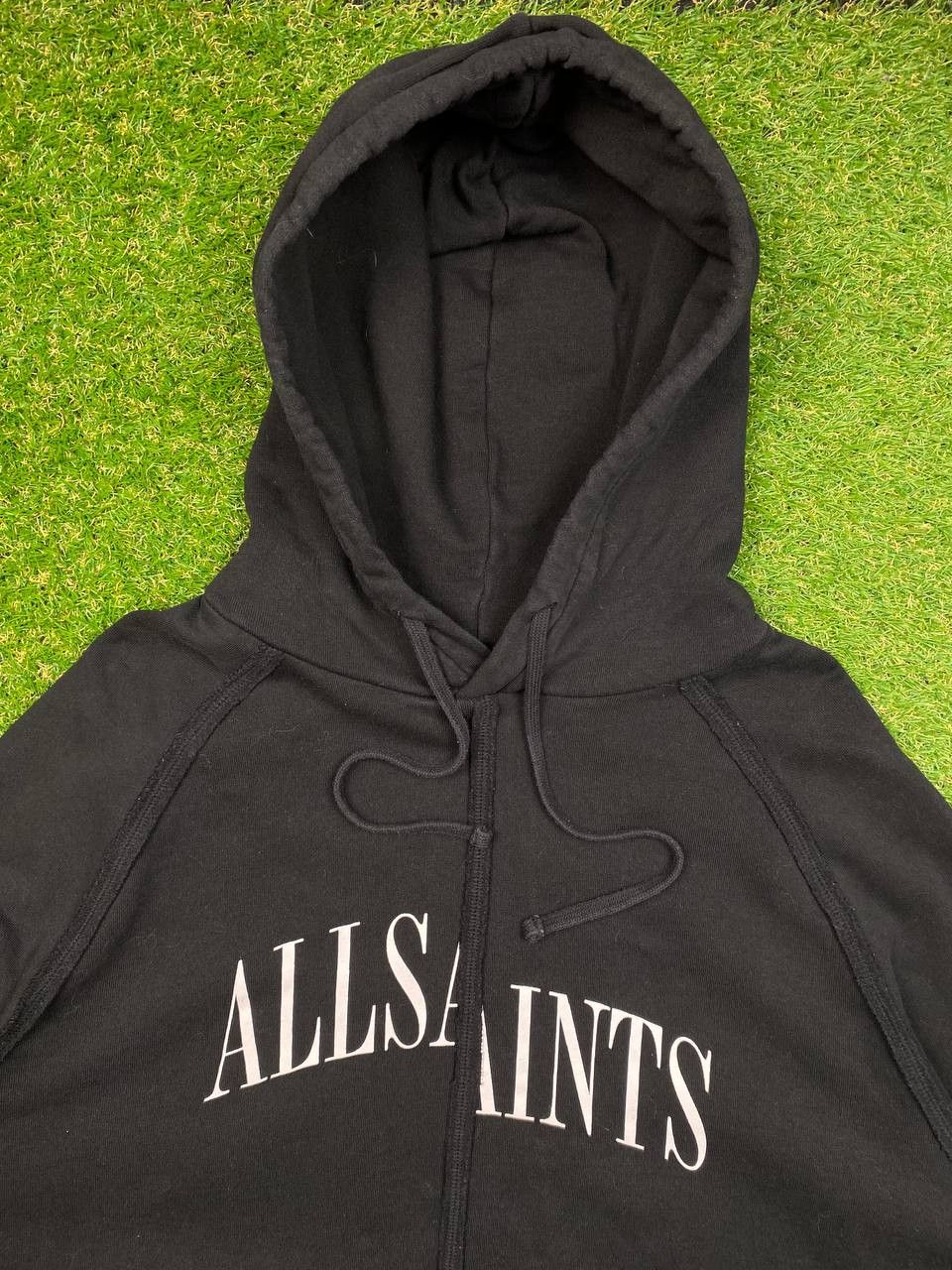 Allsaints × Vintage Vintage Allsaints y2k Stitched style Diverge Hoodie Size US M / EU 48-50 / 2 - 4 Thumbnail