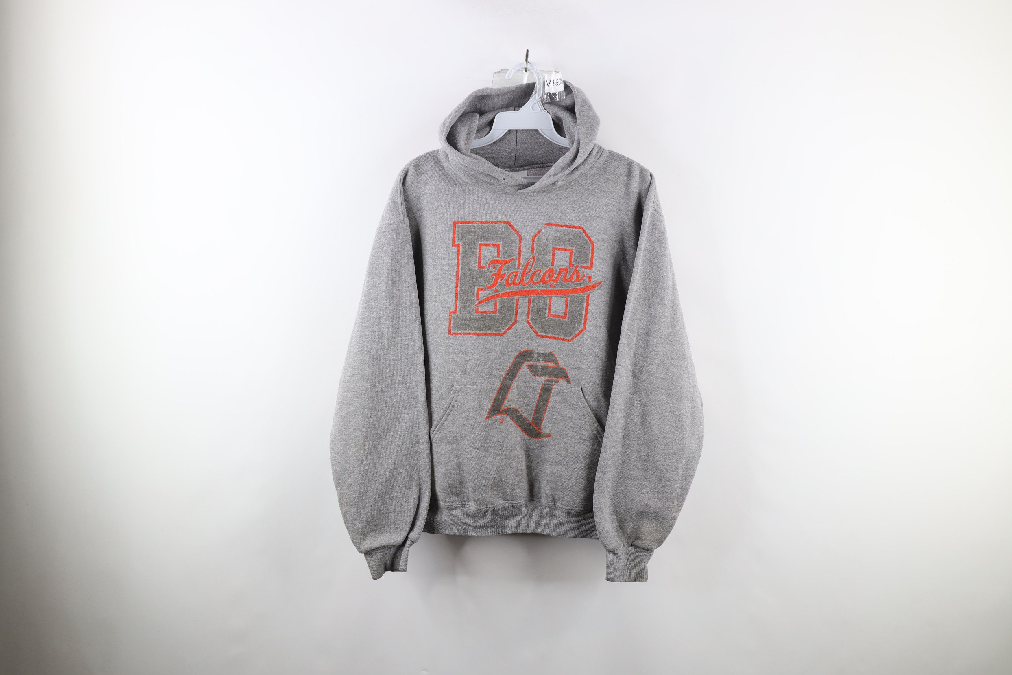Russell Athletic × Vintage Vintage Russell Athletic Green State University Hoodie Gray Size US S / EU 44-46 / 1 - 1 Thumbnail