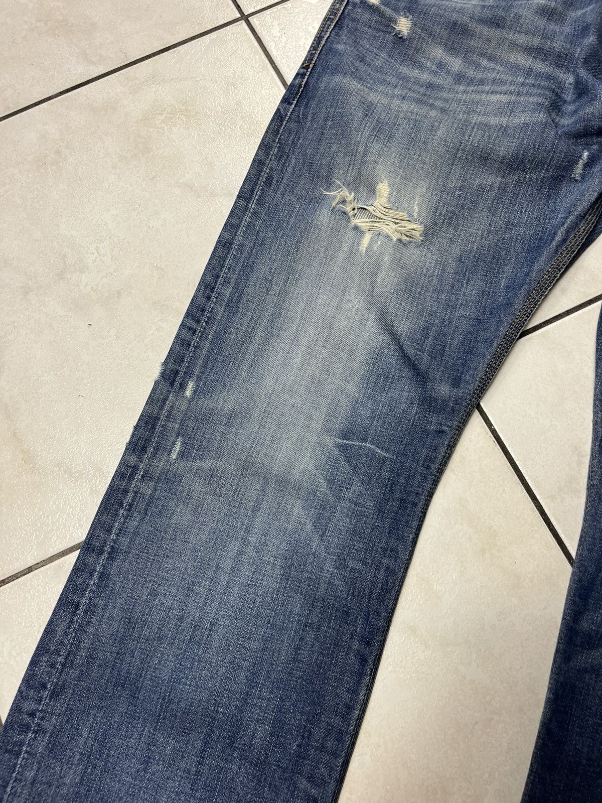 Diesel × Vintage Vintage Diesel krooley y2k distressed denim jeans pants Size US 30 / EU 46 - 9 Thumbnail