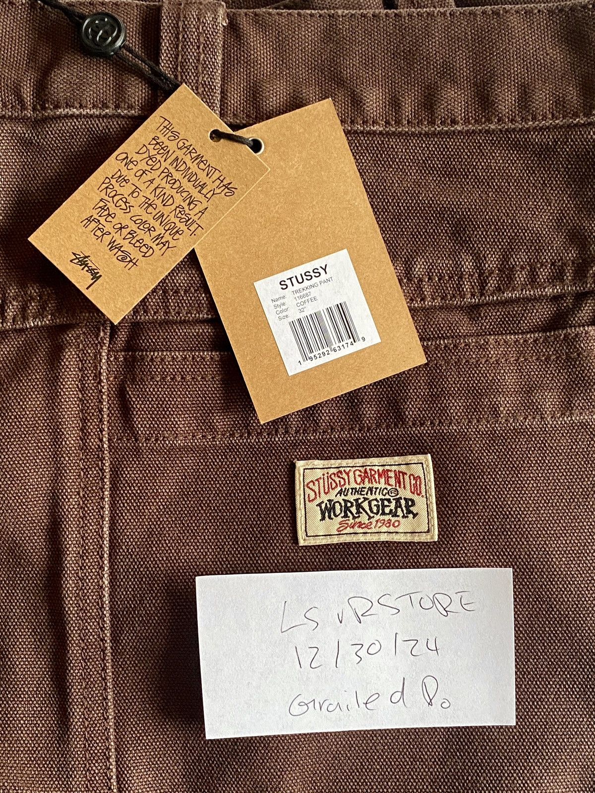 Stussy Stussy Trekking Pant Double Knee Coffee 32 Size US 32 / EU 48 - 4 Thumbnail