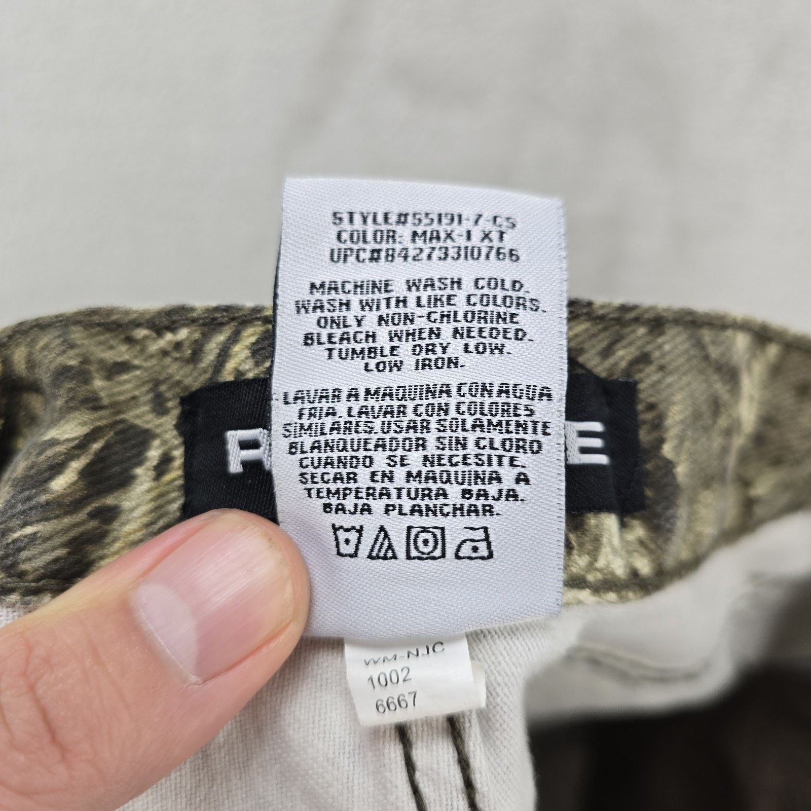 Realtree Realtree MAX-1 XT Edge Camo Pants Mens 36x30 (Fits 37x27.5) Size US 36 / EU 52 - 6 Thumbnail