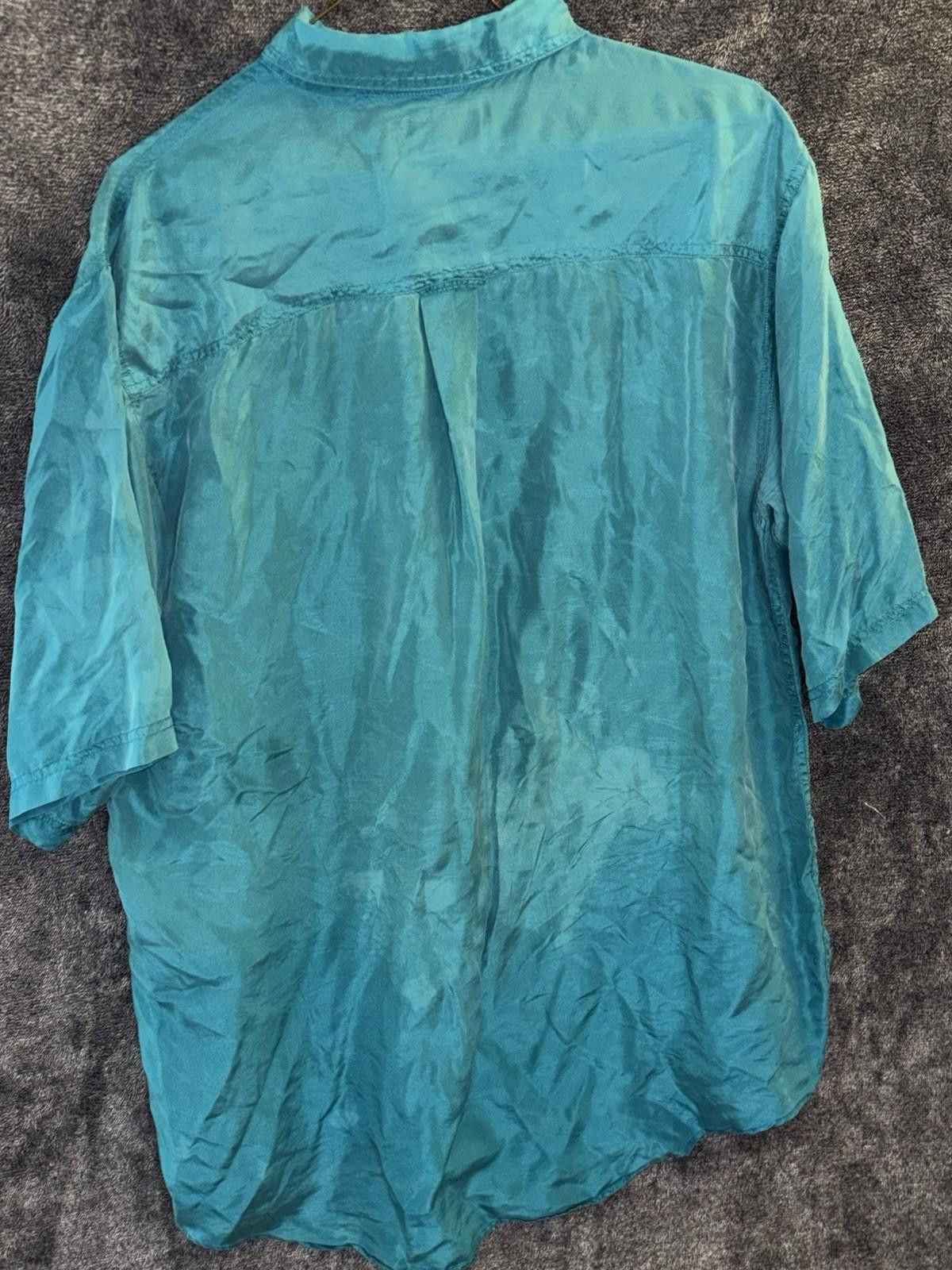 Other Impact Vintage 90s Silk Button-Up Shirt Size US L / EU 52-54 / 3 - 5 Thumbnail