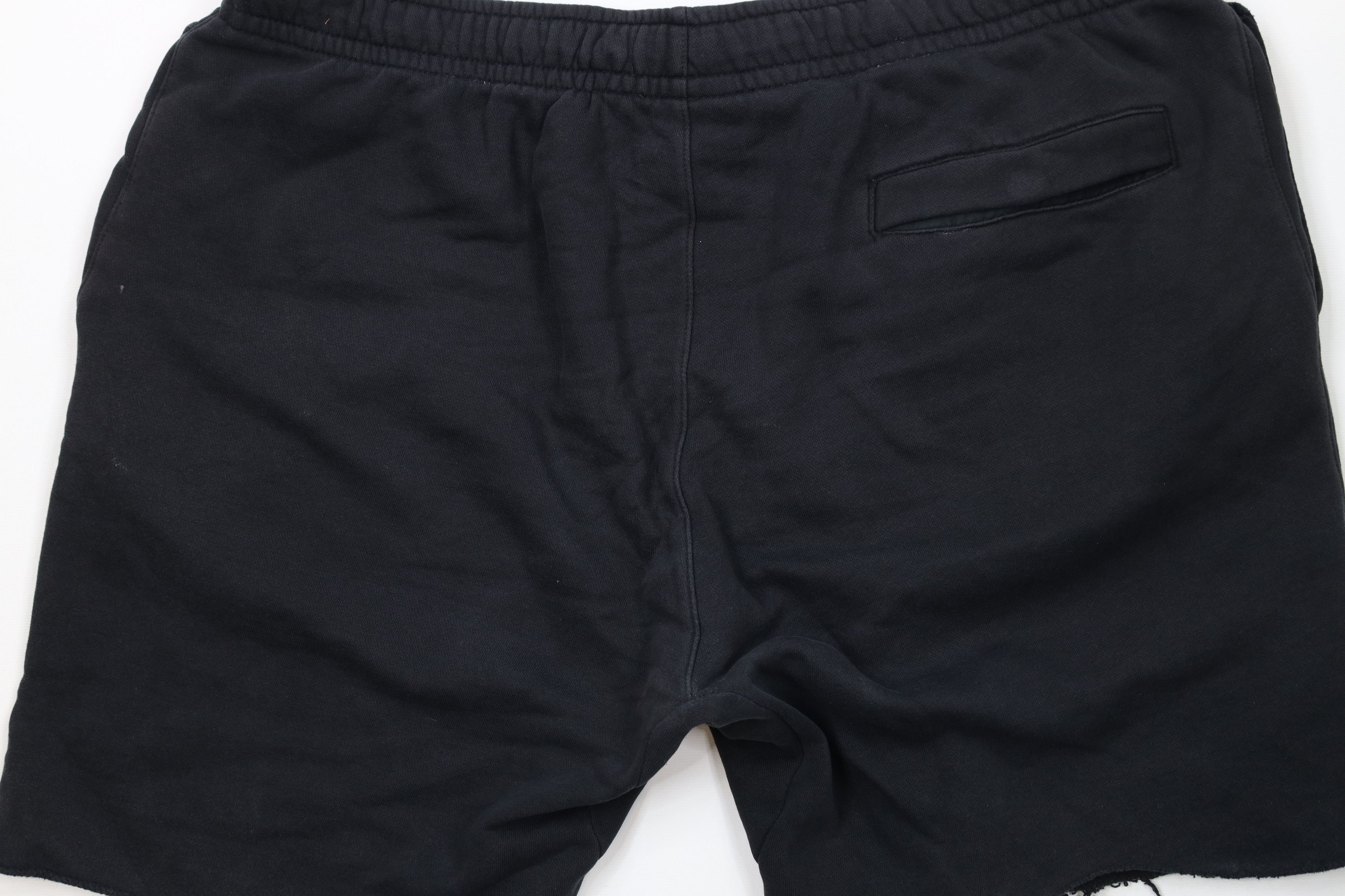 Nike × Vintage Vintage Y2K Nike Spell Out Custom Cut Off Sweatpants Shorts Size US 36 / EU 52 - 14 Thumbnail
