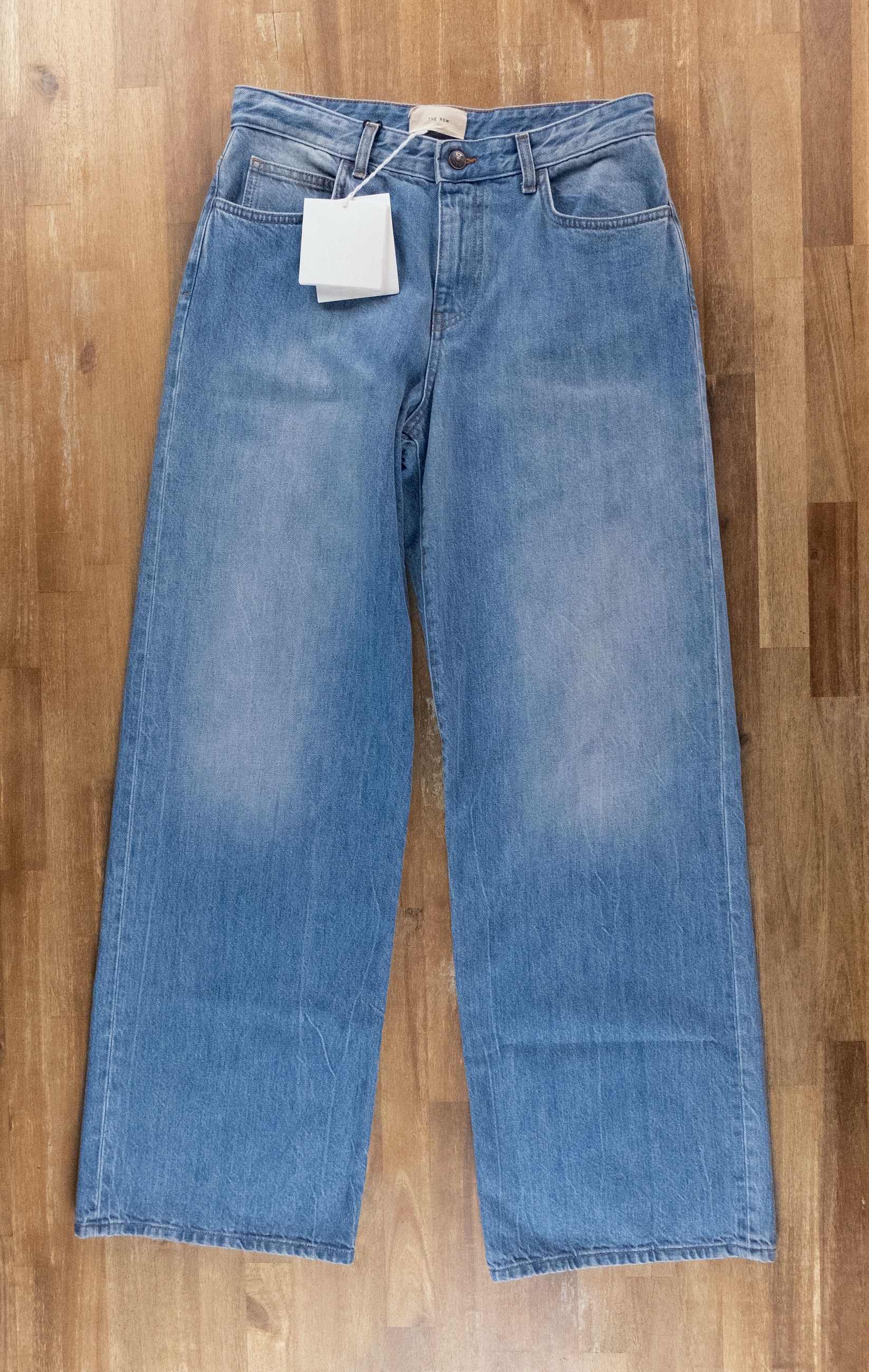 The Row THE ROW Eglitta blue straight leg jeans Size 6 / 42 q Size 28" / US 6 / IT 42 - 4 Thumbnail