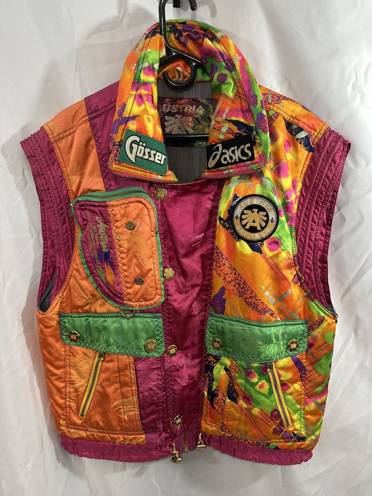 Asics Asics Vest Vintage Rare Size US L / EU 52-54 / 3 - 3 Thumbnail