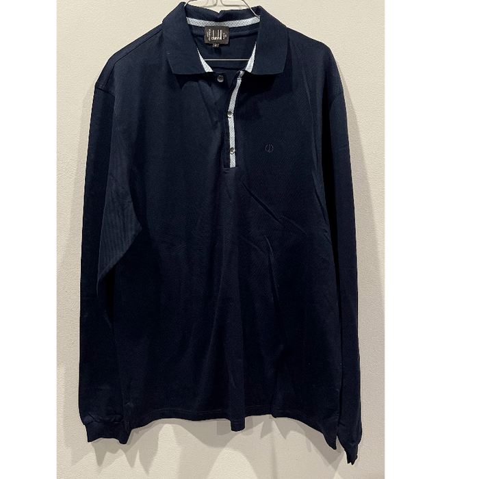 Alfred Dunhill DUNHILL COLLECTION LONG SLEEVE LOGO ROADSTER SHIRT | Grailed