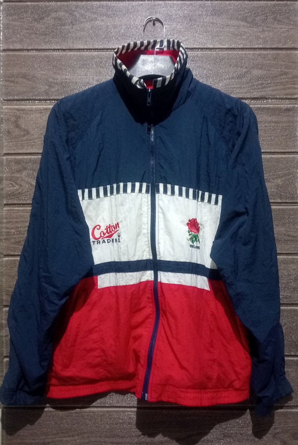 Cotton Traders Vintage '90s Cotton Traders England Rugby Union Jacket Size US M / EU 48-50 / 2 - 1 Thumbnail